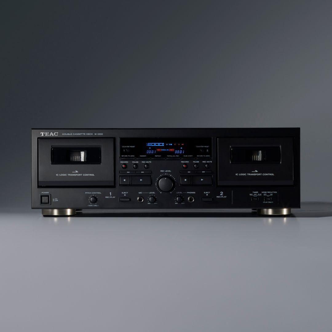 TEAC w-1200 ダブルデッキ　USBデジタル出力可 TEAC - W-1200 ダブルカセットデッキ USB接続でデジタルアーカイブも