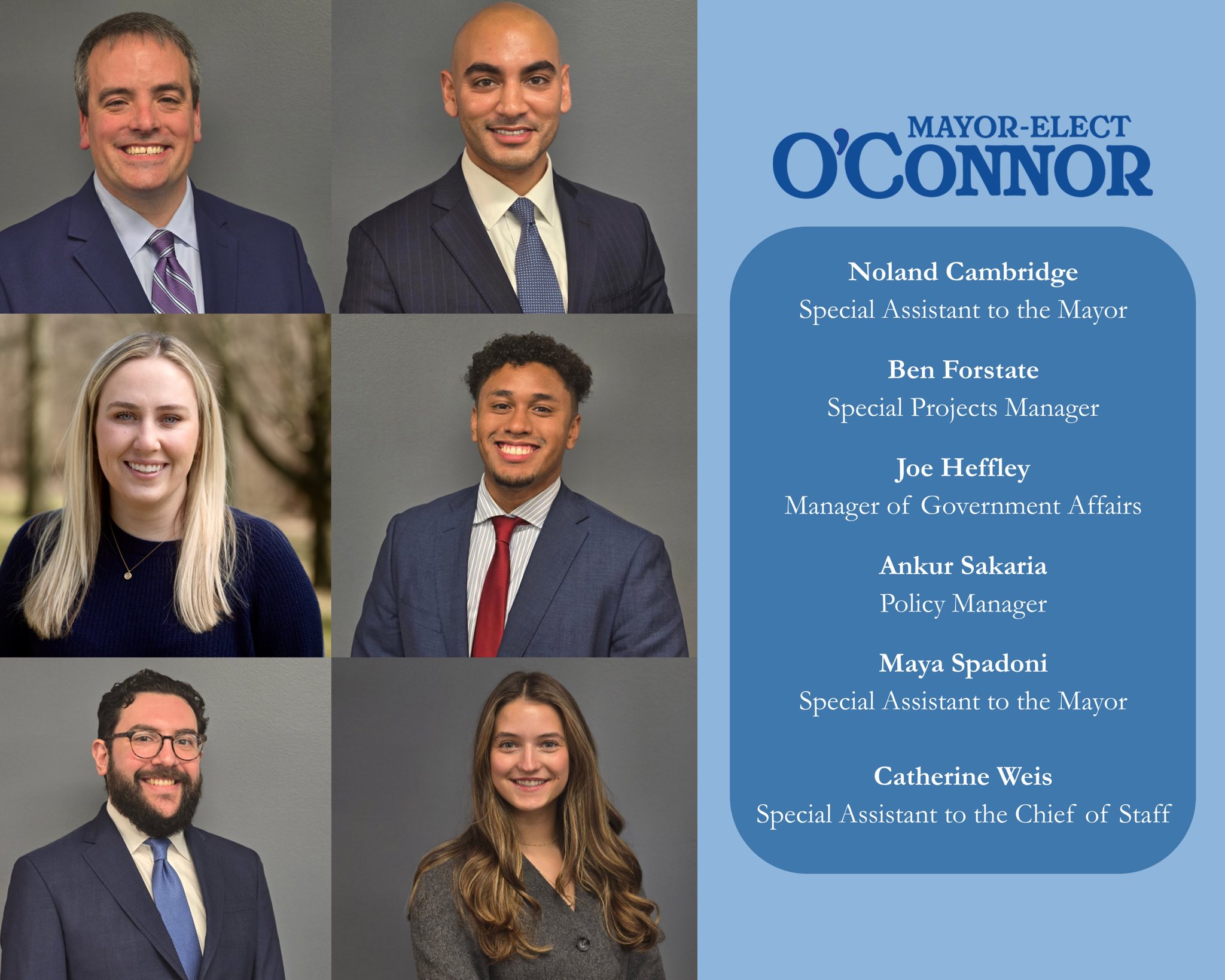 Corey O'Connor - The Mayor-Elect is continuing to assemble... | Facebook