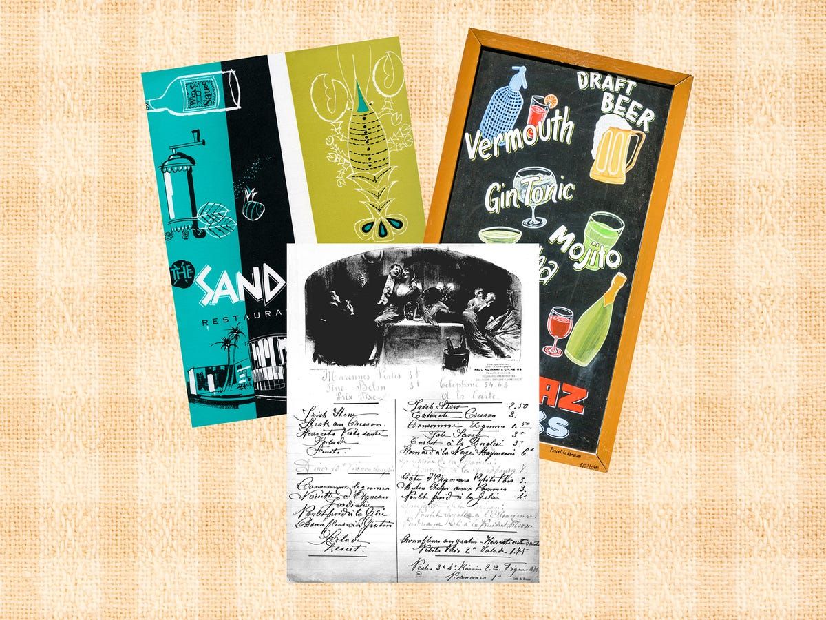 These Vintage Menus Reveal The Fascinating Evolution Of American