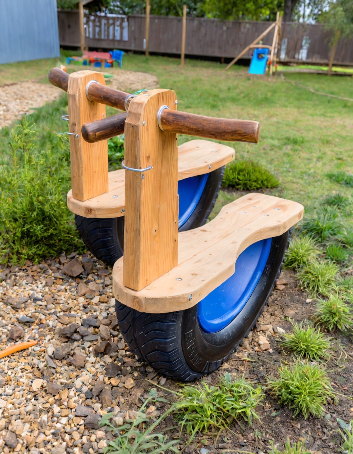DIY - Turning Old Tires into Joy – A DIY Rocking Toy for Kids | Facebook