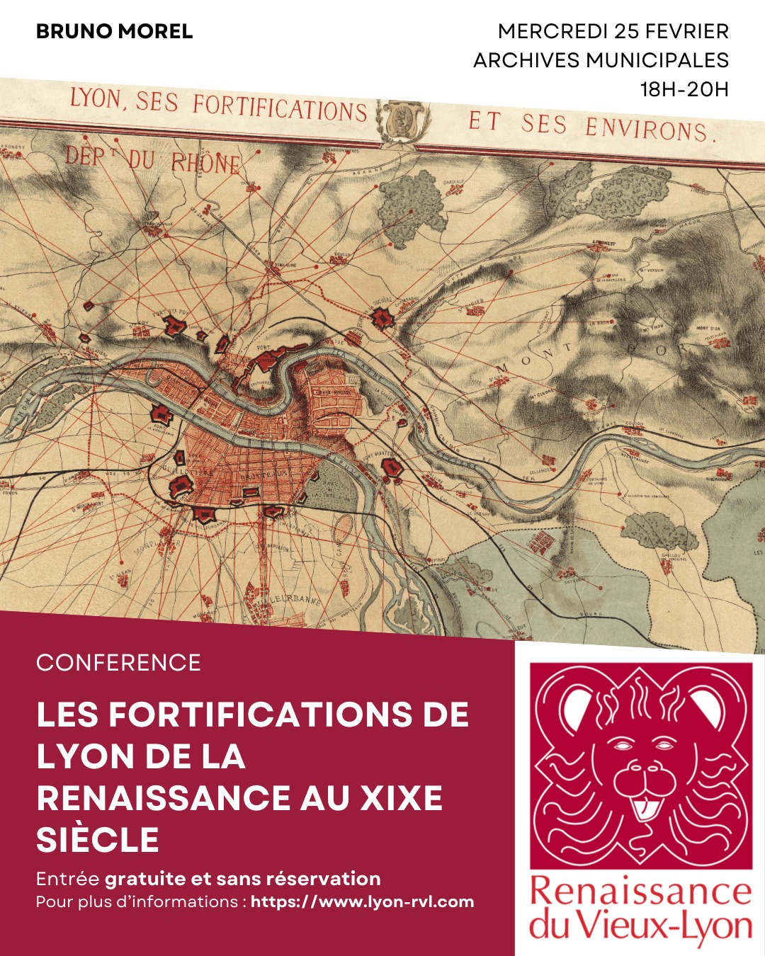 Conférence "Les fortification de Lyon de la Renaissance au XIXè siècle ...