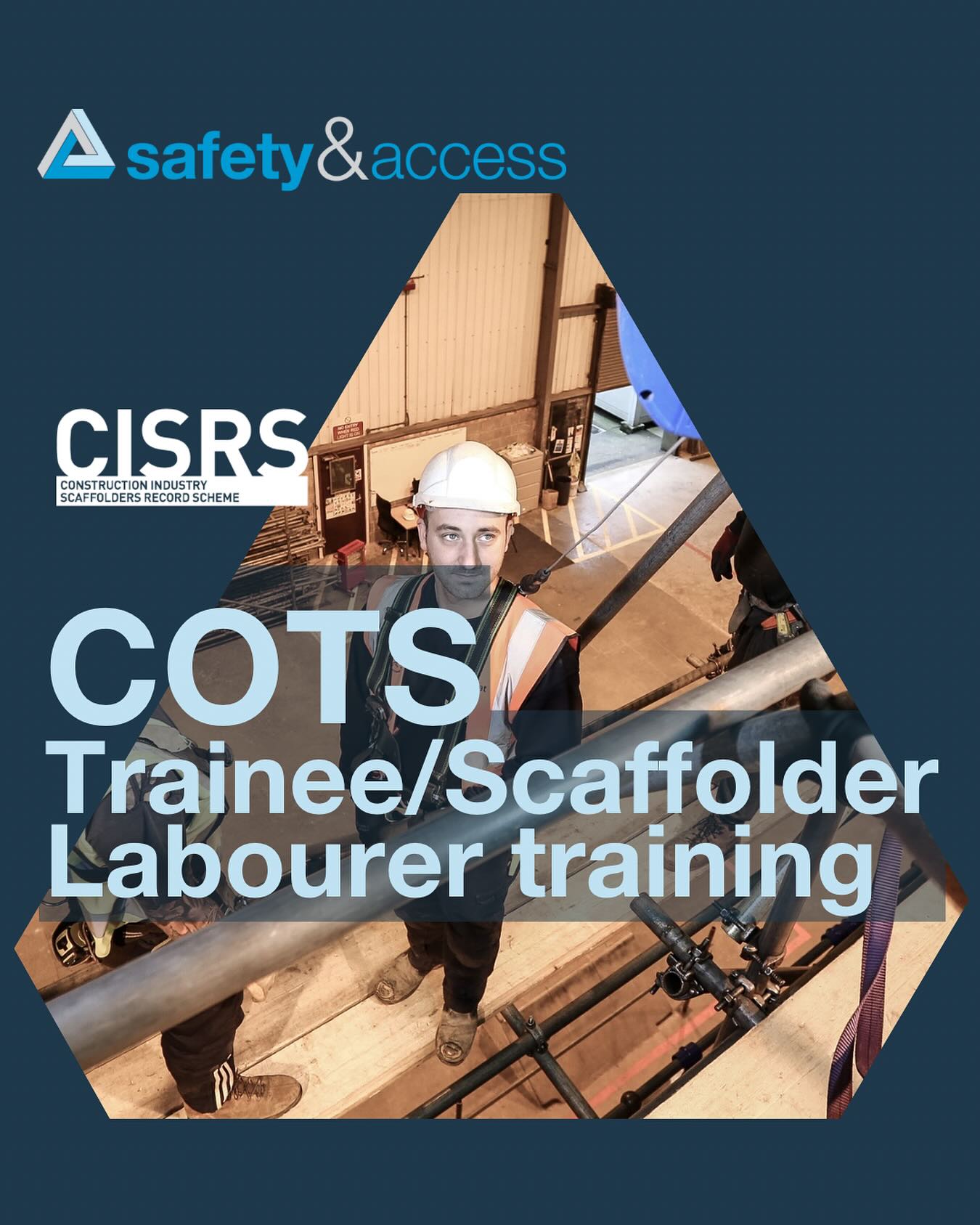 Safety - UPCOMING: 𝗖𝗜𝗦𝗥𝗦 𝗧𝗿𝗮𝗶𝗻𝗲𝗲/𝗦𝗰𝗮𝗳𝗳𝗼𝗹𝗱𝗲𝗿 𝗟𝗮𝗯𝗼𝘂𝗿𝗲𝗿 𝗖𝗼𝘂𝗿𝘀𝗲 (𝗖𝗢𝗧𝗦) This ...