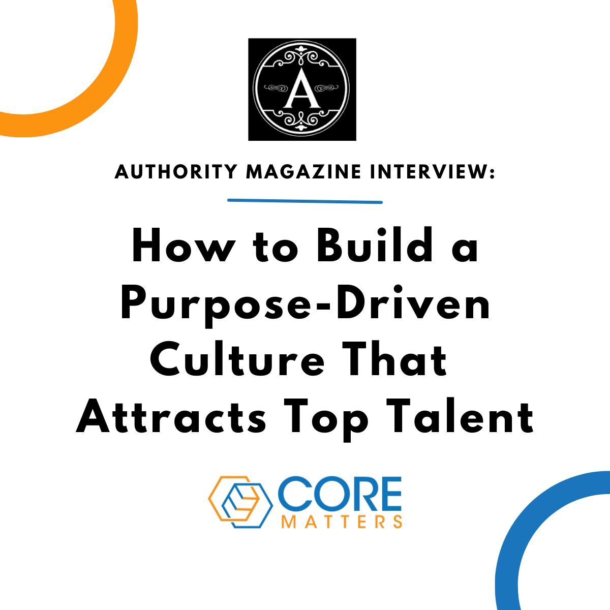 Core - 🚨 New Interview Drop! 🚨 Ryan, Founder & CEO of Core Matters, was ...