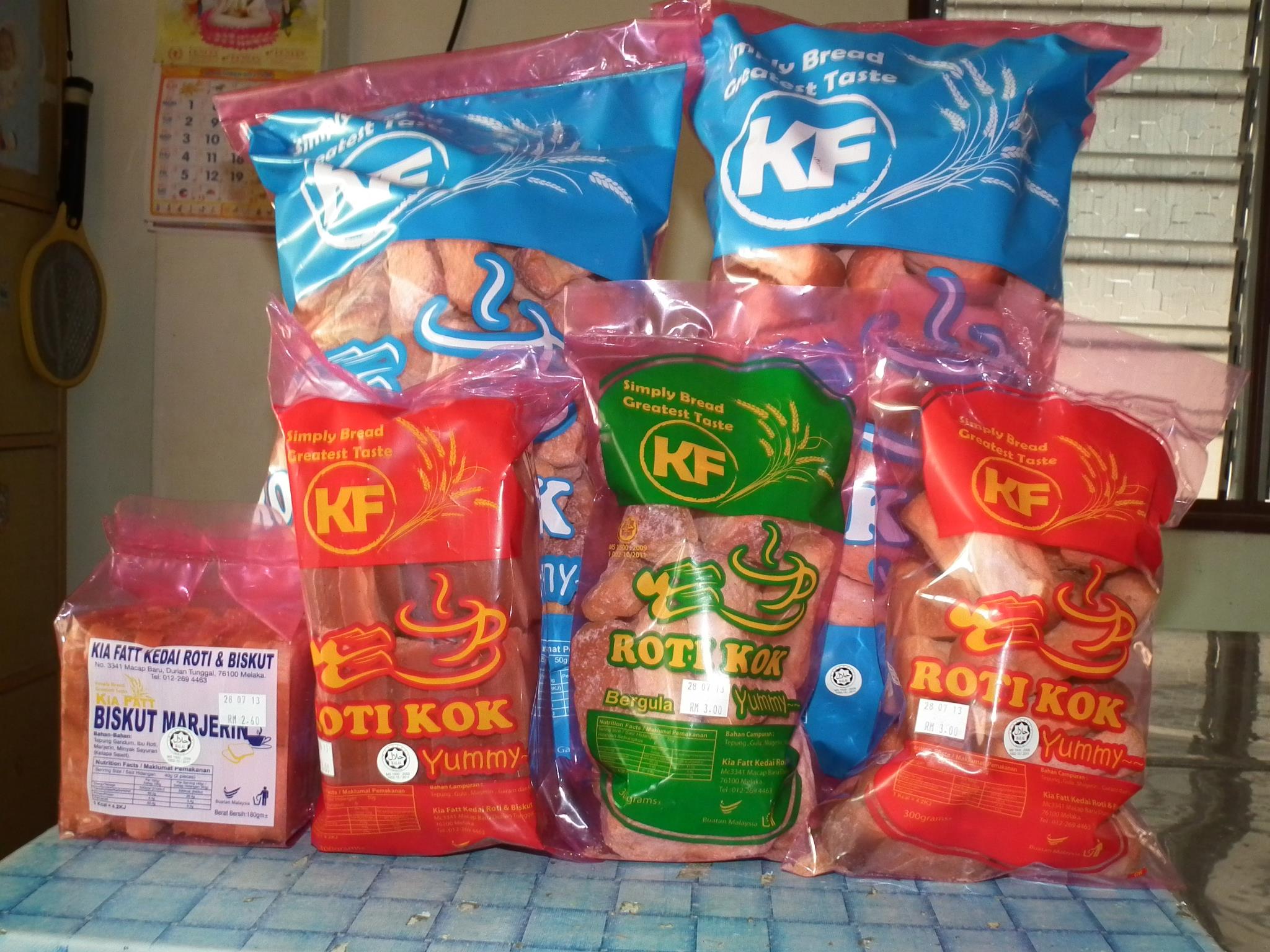 家发面包饼干店 Kia Fatt Kedai Roti & Biskut | Machap