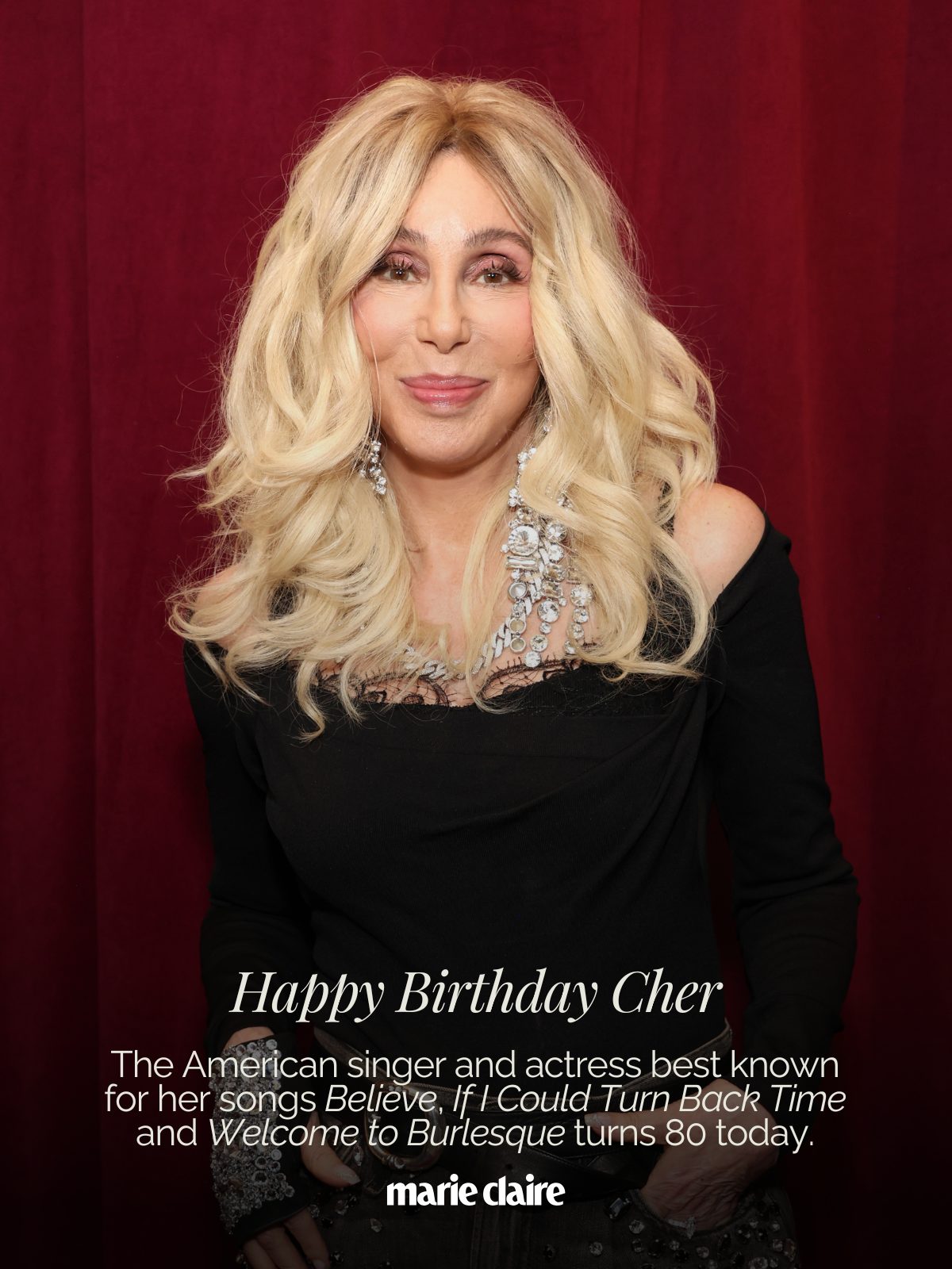 Happy birthday to the one and only Cher ✨