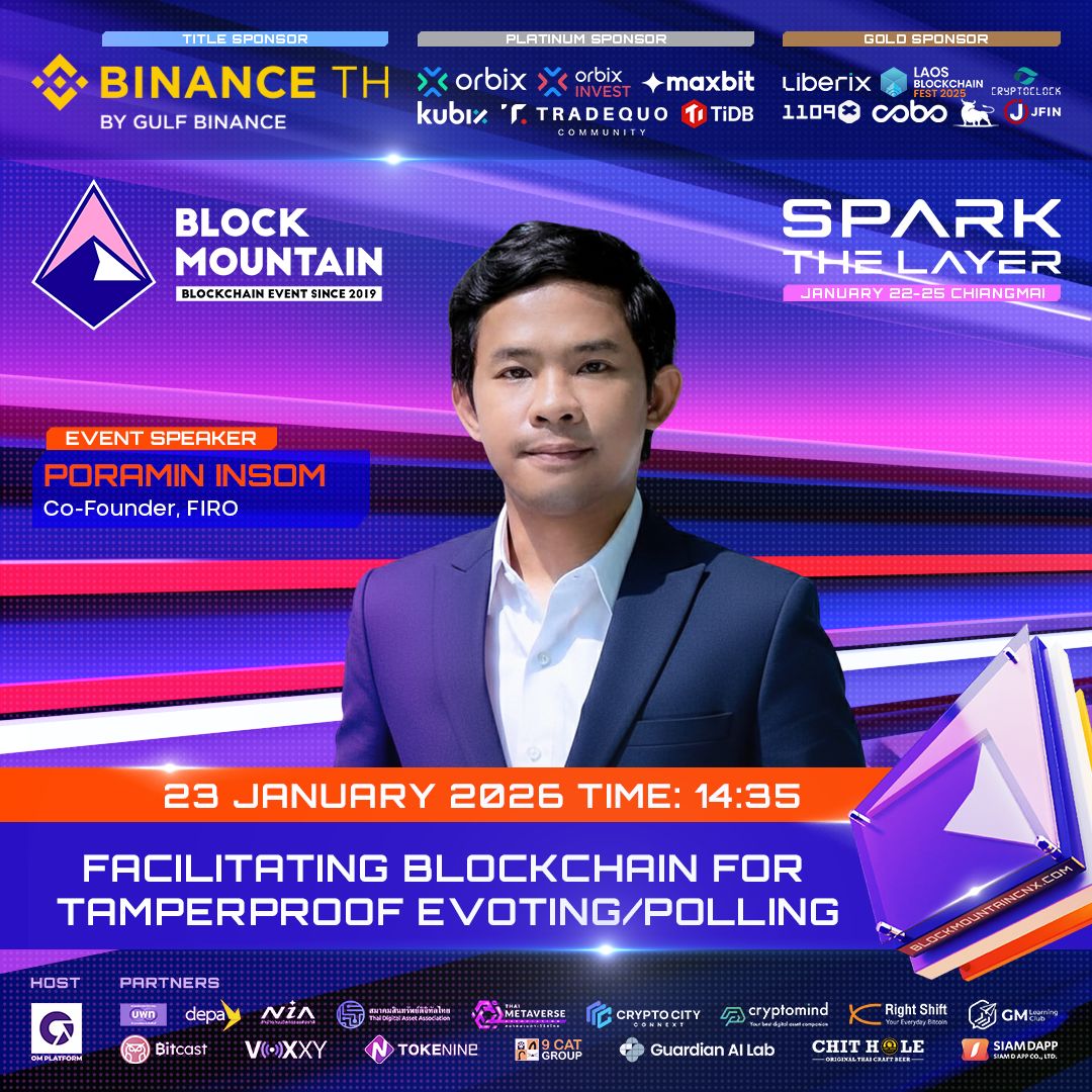 Block - พบกับ PORAMIN INSOM Co-Founder, FIRO 23 JANUARY 2026 TIME: 14: ...