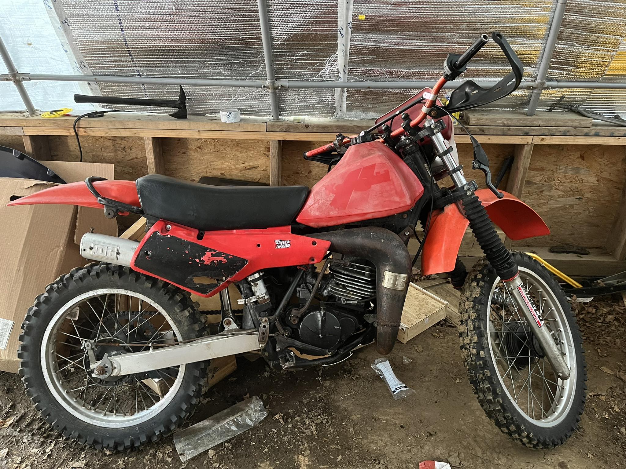 Kawasaki th34 engine complete Starts