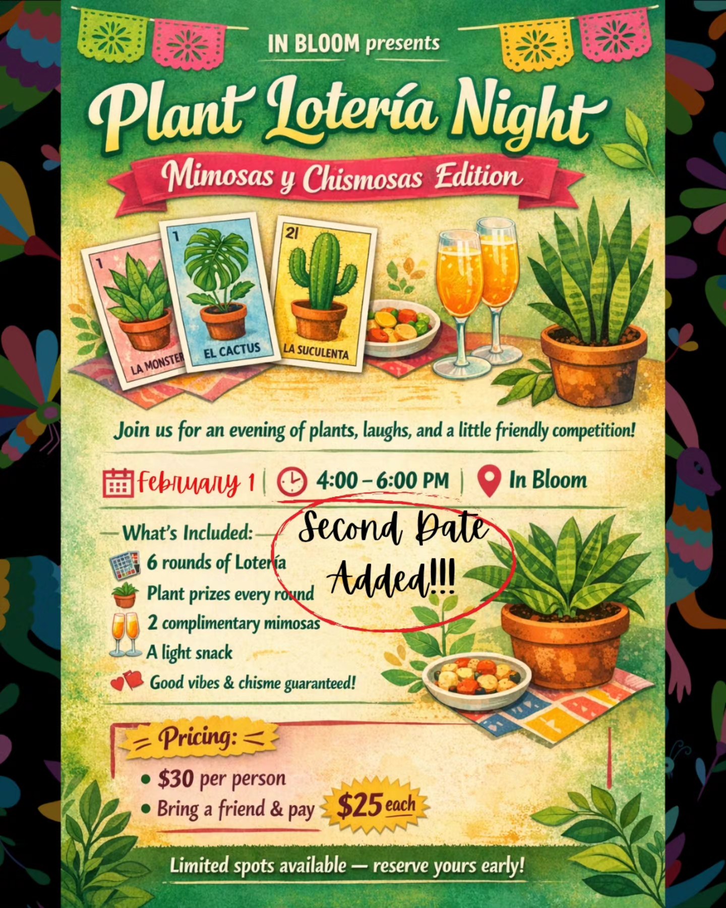 In - Y’all did THAT 🌿🥂 Our Plant Lotería – Mimosas y Chismosas Edition ...