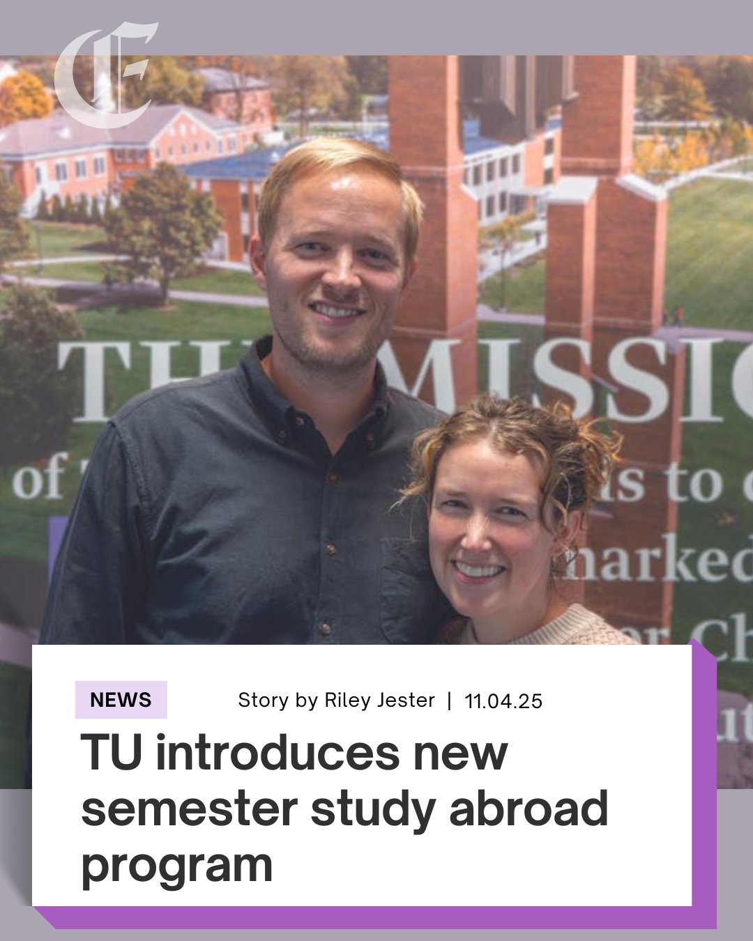 Taylor - Taylor University announced a new semester abroad opportunity ...
