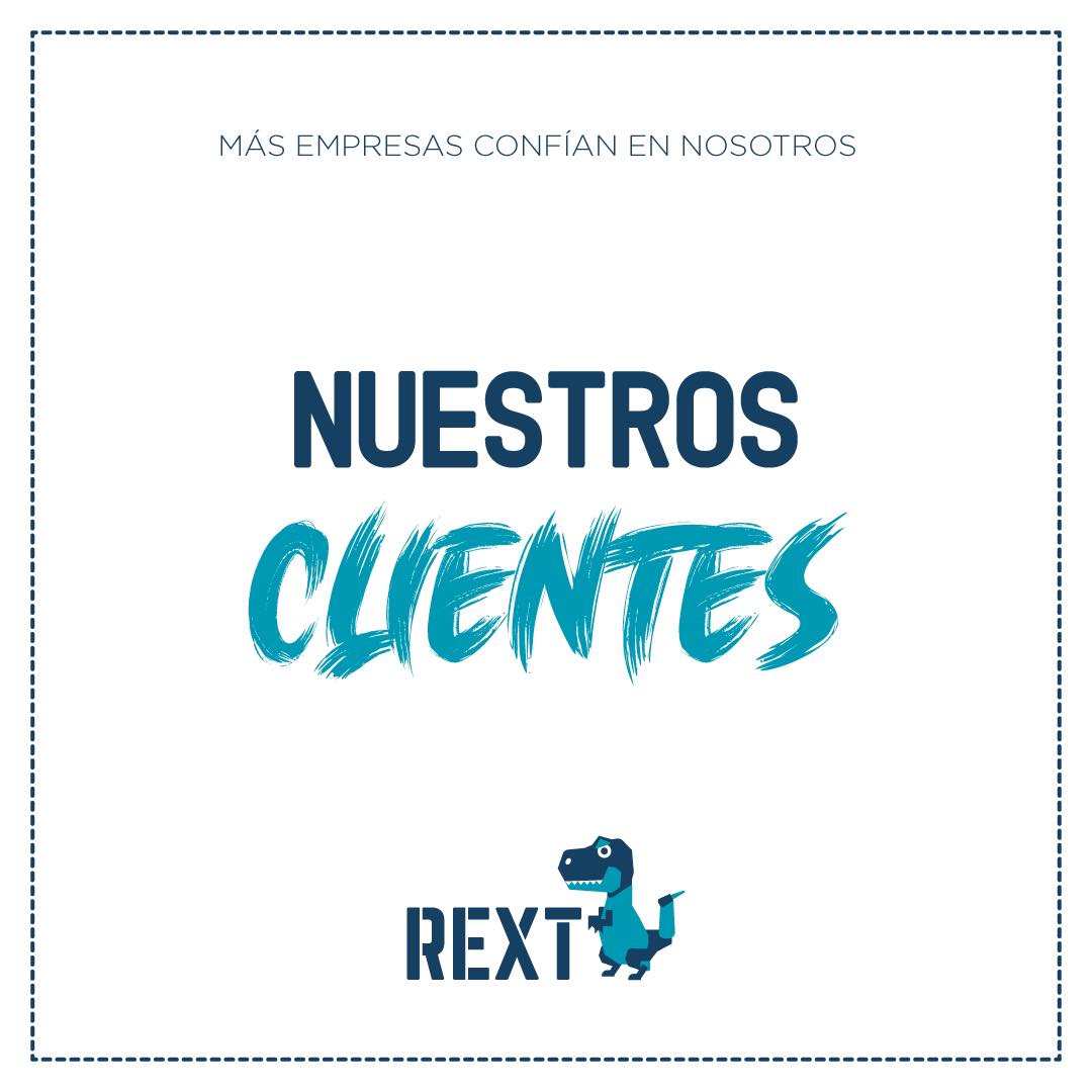 REXT - Conoce las empresas que ya confían en nosotros...☝🏼🦖 🤖