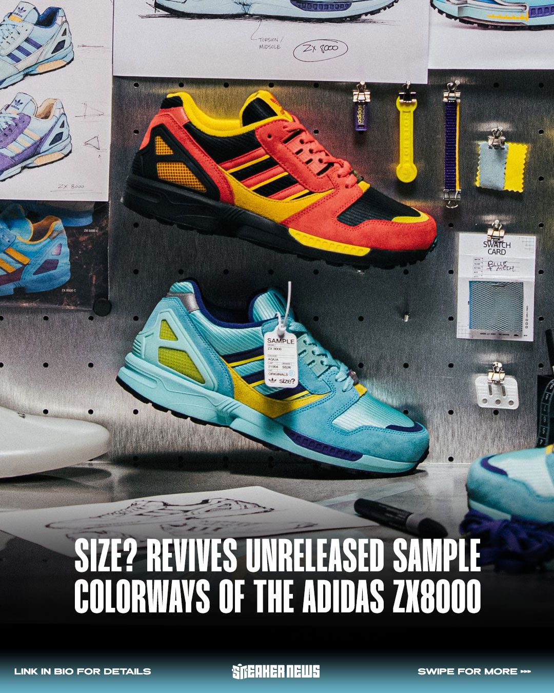 continues their streak of exclusive bangers with the adidas ZX8000