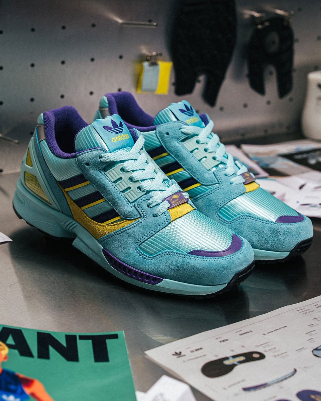 continues their streak of exclusive bangers with the adidas ZX8000