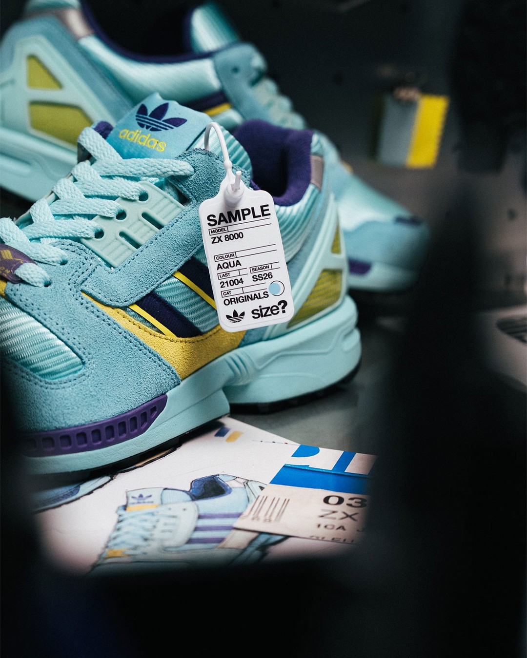 continues their streak of exclusive bangers with the adidas ZX8000