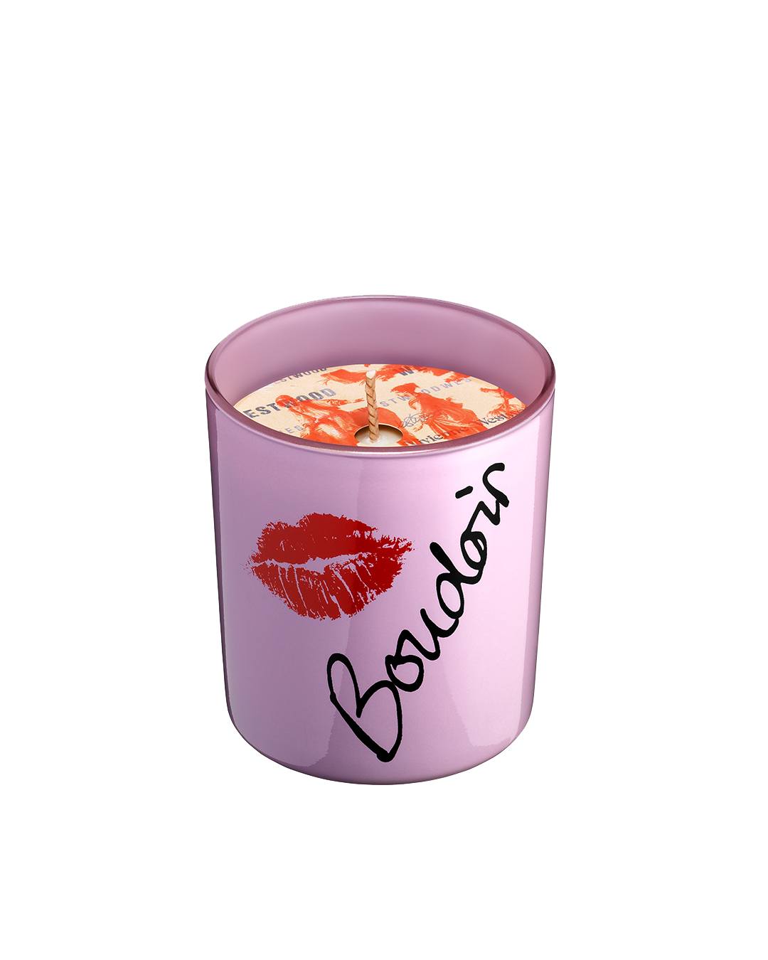 Alongside our fragrance, find our Boudoir scented candle, encased