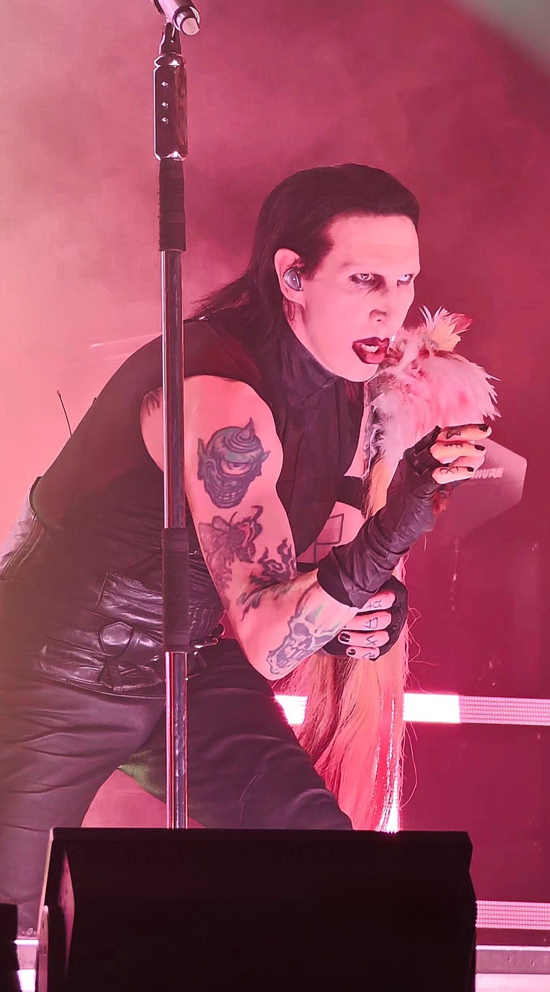 Marilyn Manson 🖤 MTV European Music Awards 2002 at Palau Sant