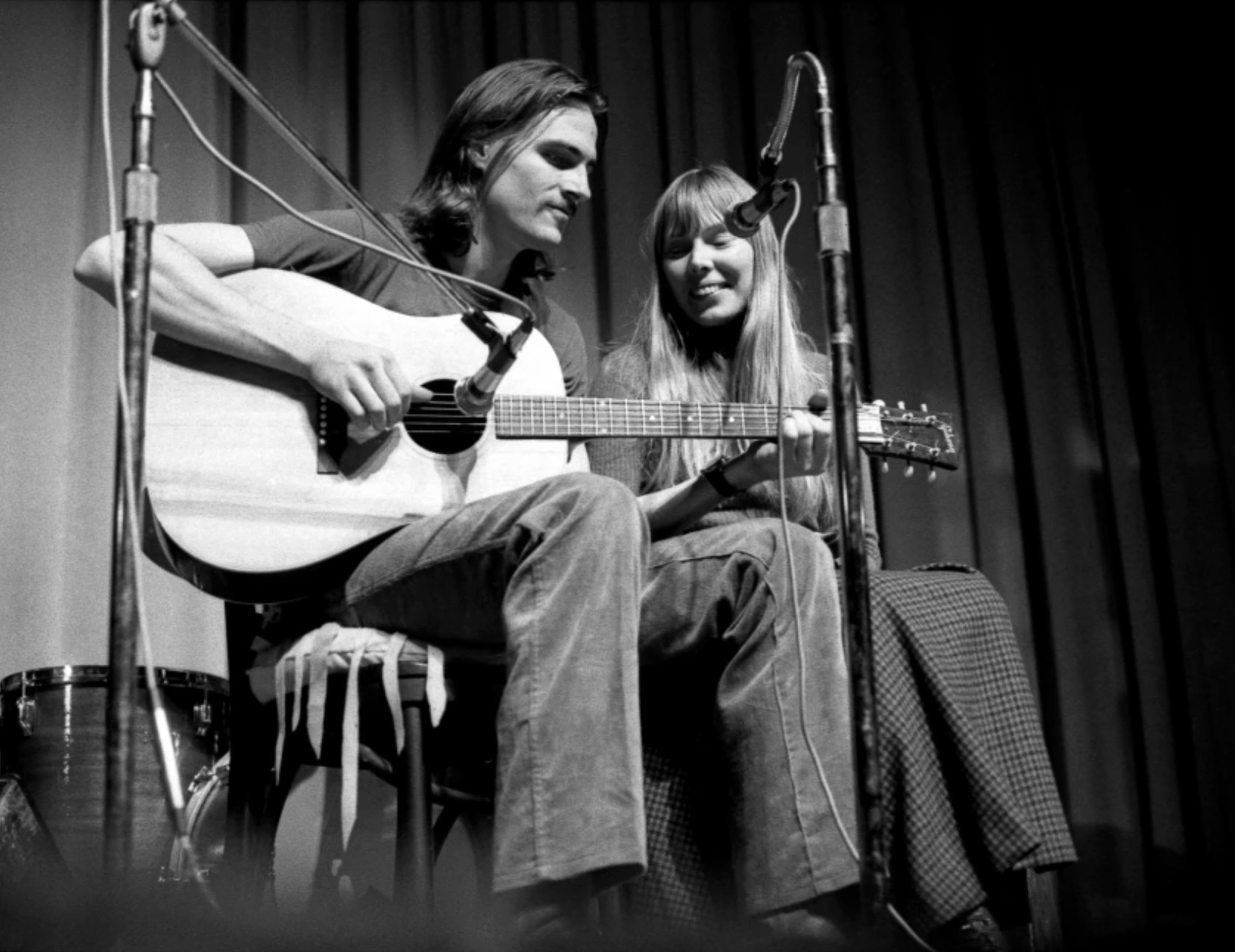 Joni Mitchell - On this day in 1970, Joni joined James... | Facebook