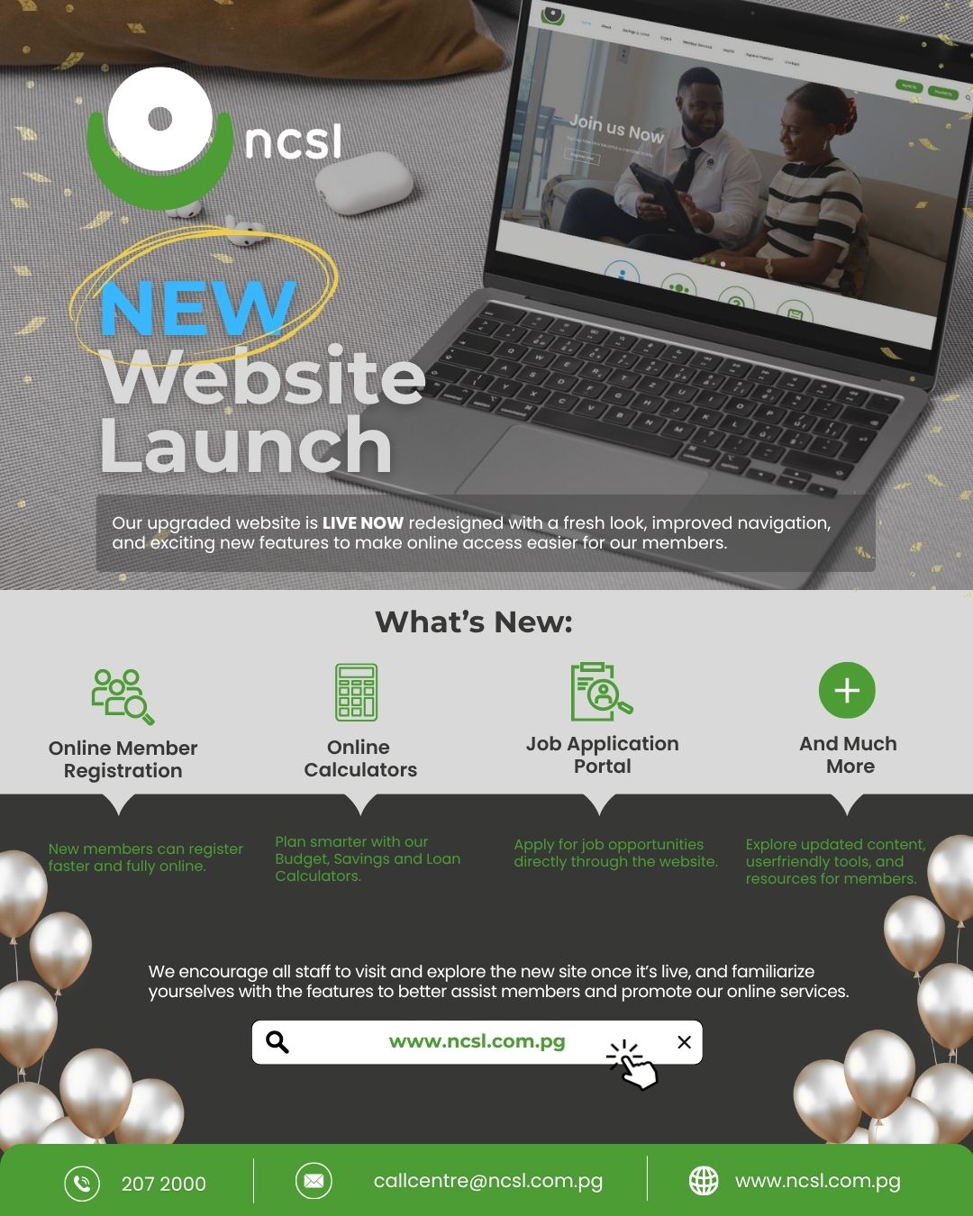 pnghausbung - NCSL Savings & Loan Society has unveiled its newly ...