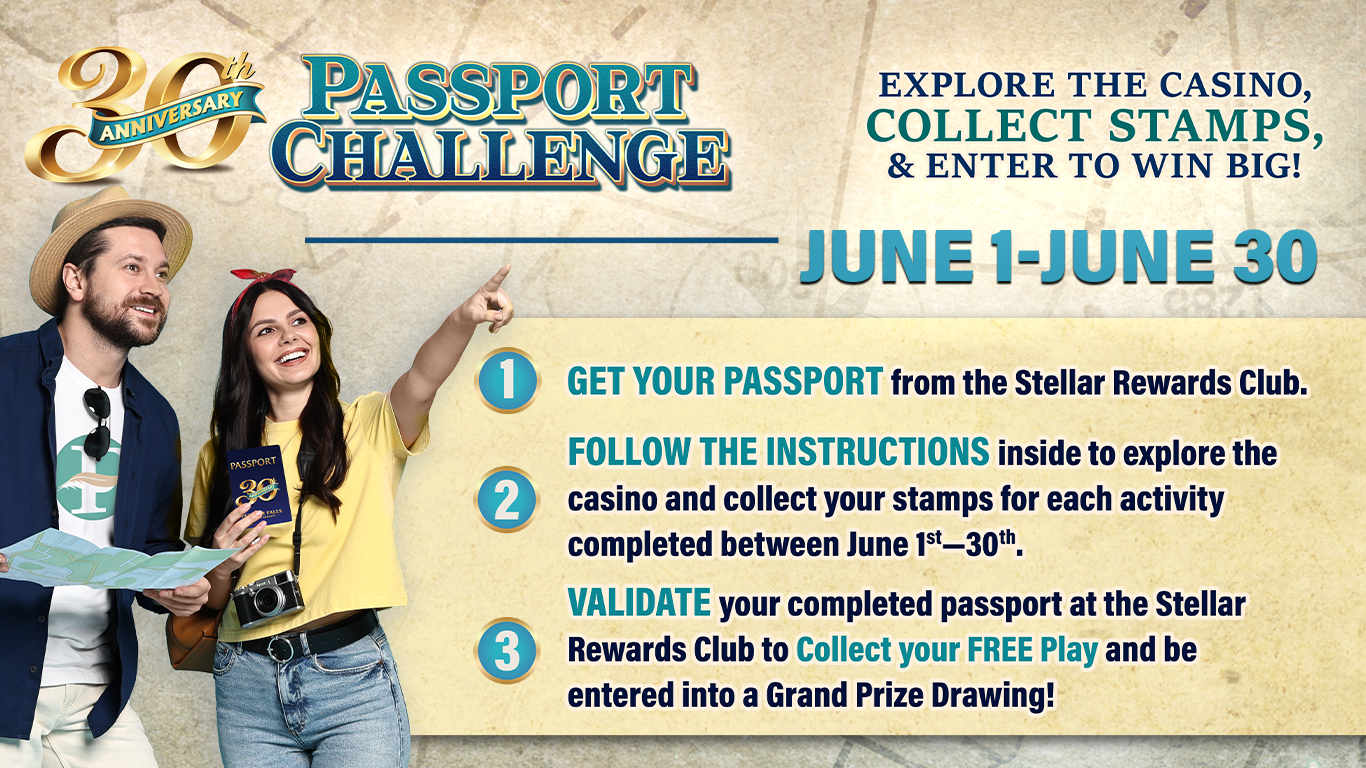 Feather - Pick up your 30th Anniversary Passport from the Stellar 