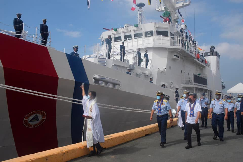 ONE News - The Philippine Coast Guard conducts the Naming and ...