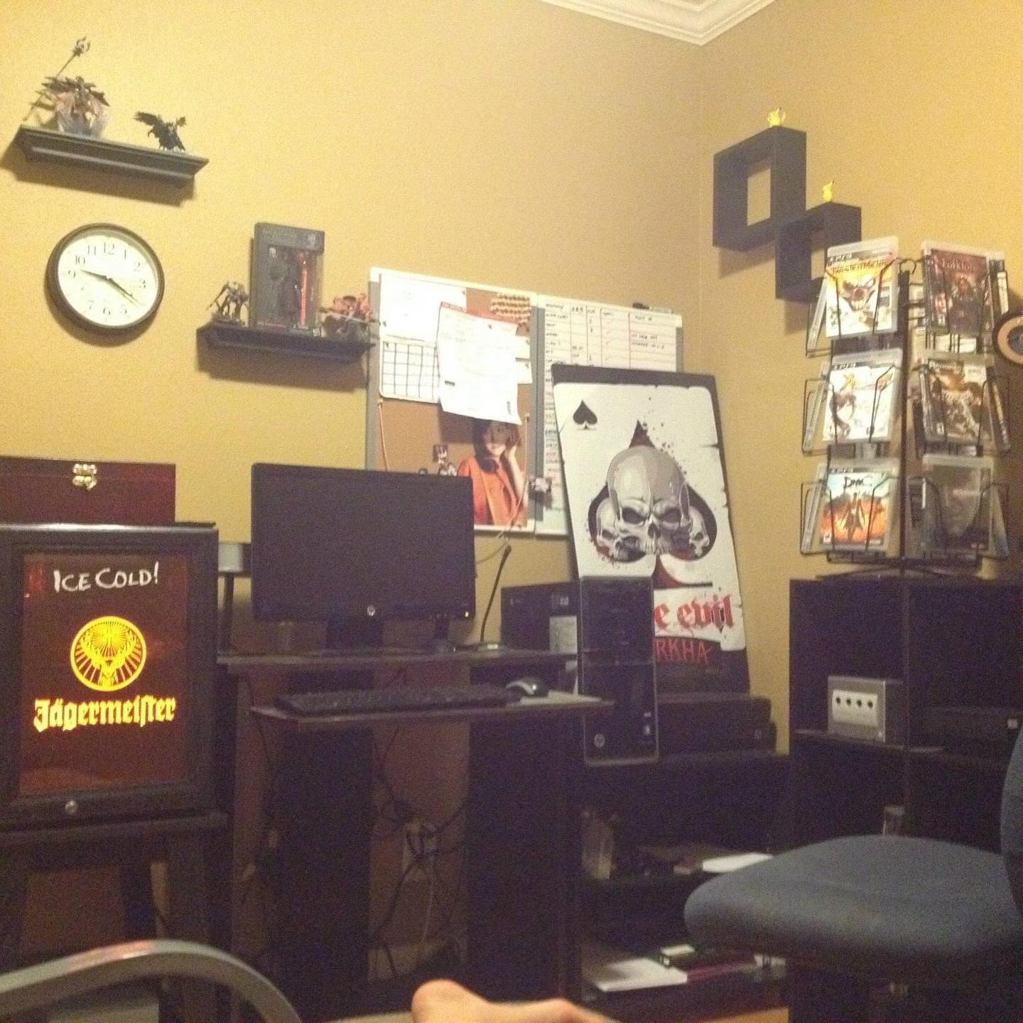 This was the first setup I put together 8 years ago, a 10 year-old