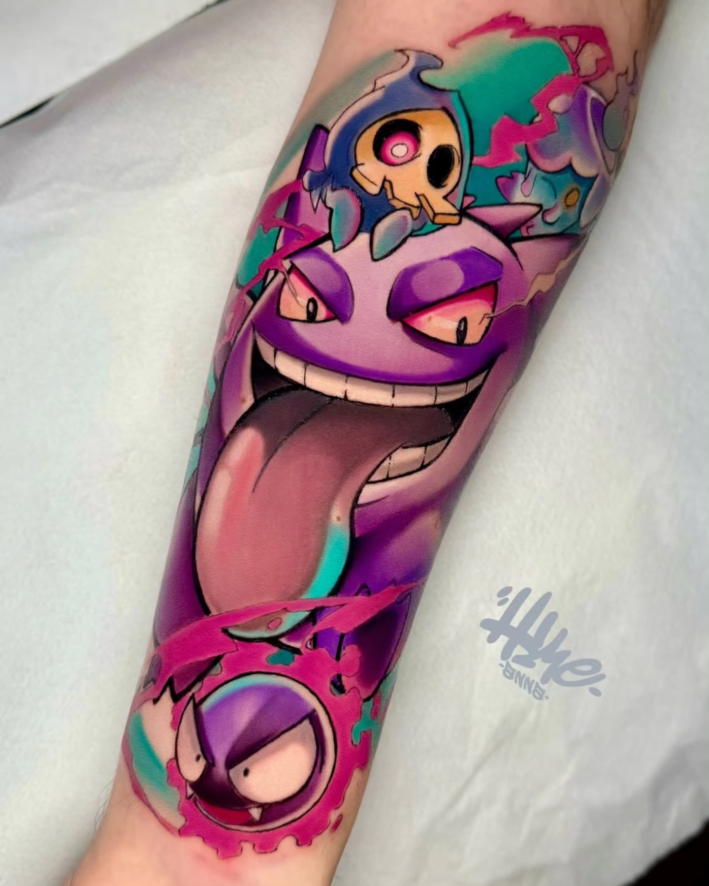 Tattoos Geeks - ️ Mob (Mob Psycho 100) . 💉 Tattoo feita por: @dave.vero ...