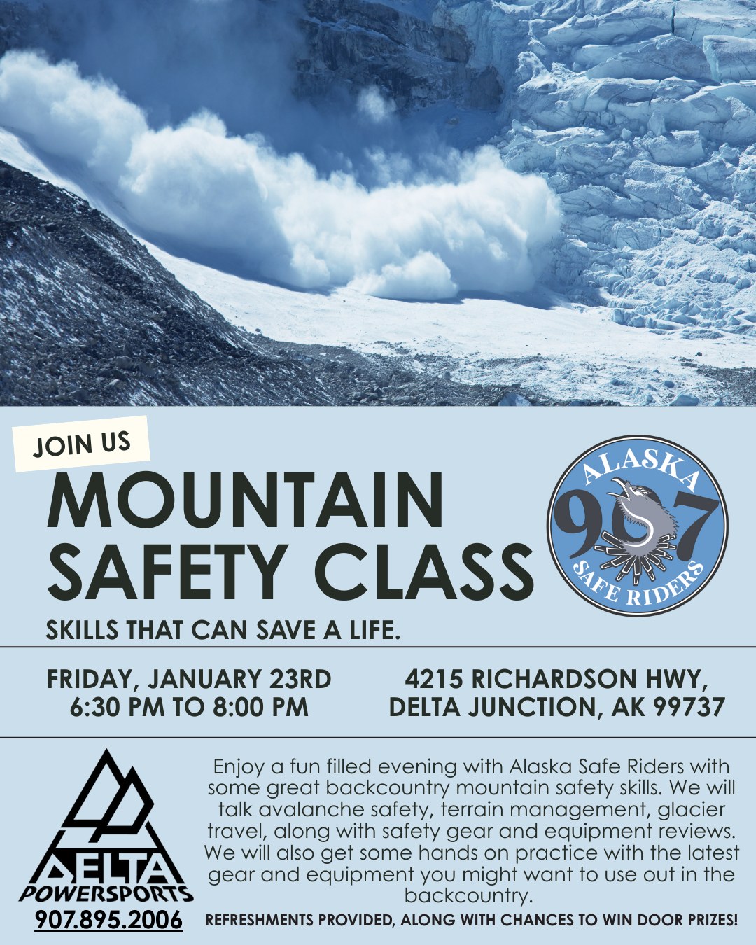 Alaska Safe Riders Mountain Safety Class