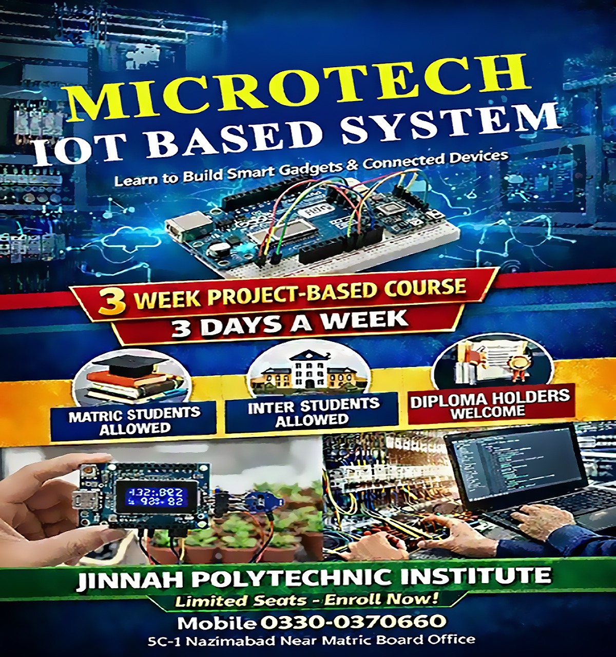 Jinnah - ⚙️ Learn Smart Technology & Build Real Projects! Jinnah ...
