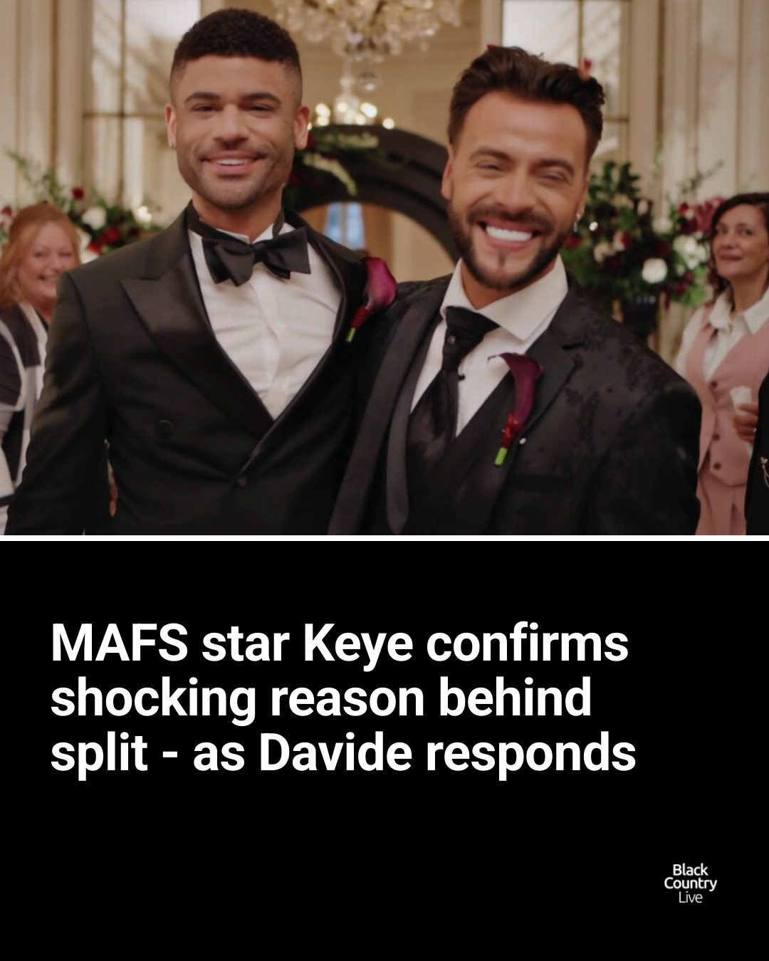 Black - The pair were one of the series most loved-up couples but have ...