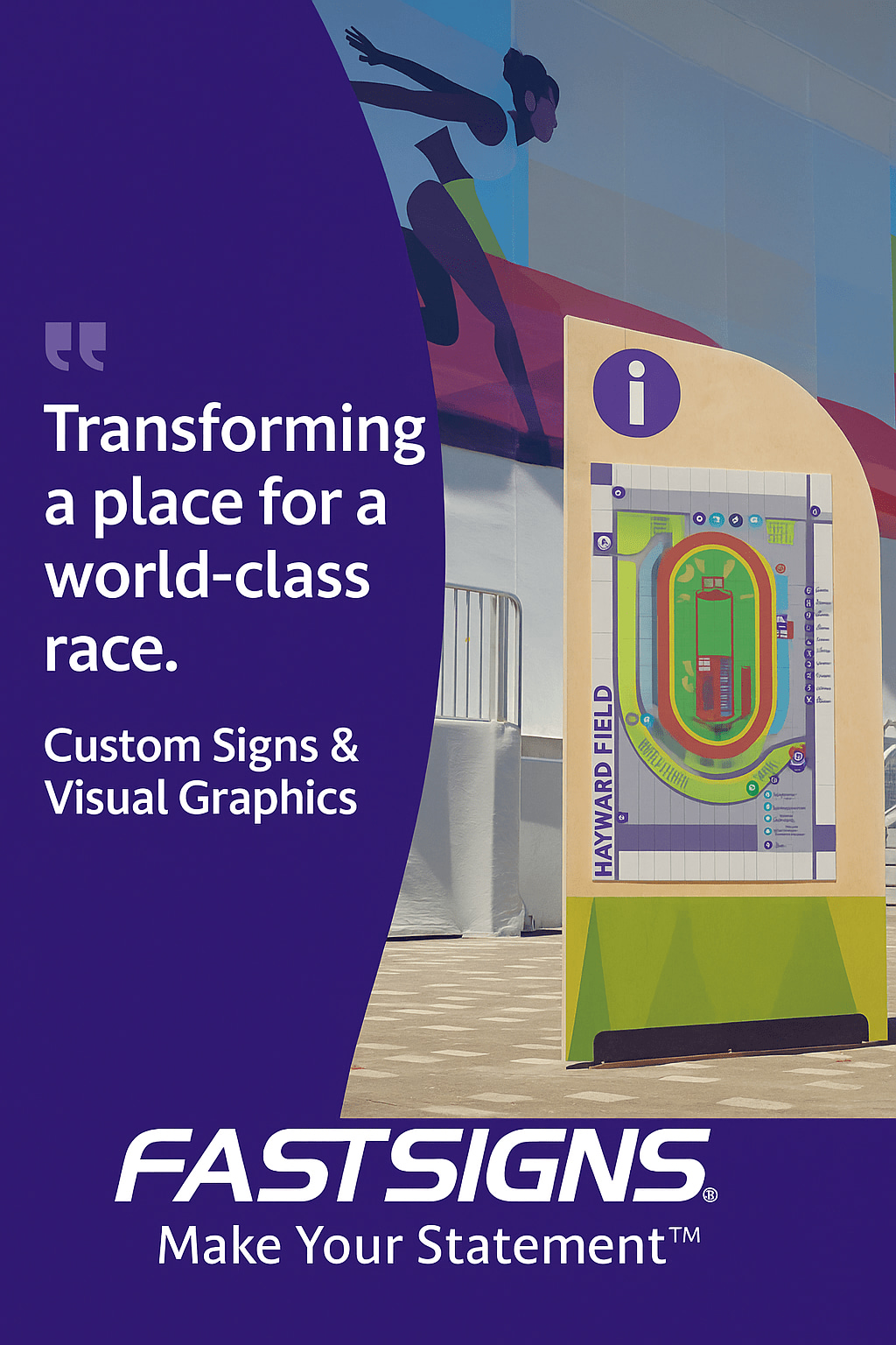FASTSIGNS - Create impact with every visual touchpoint. Bold colors ...