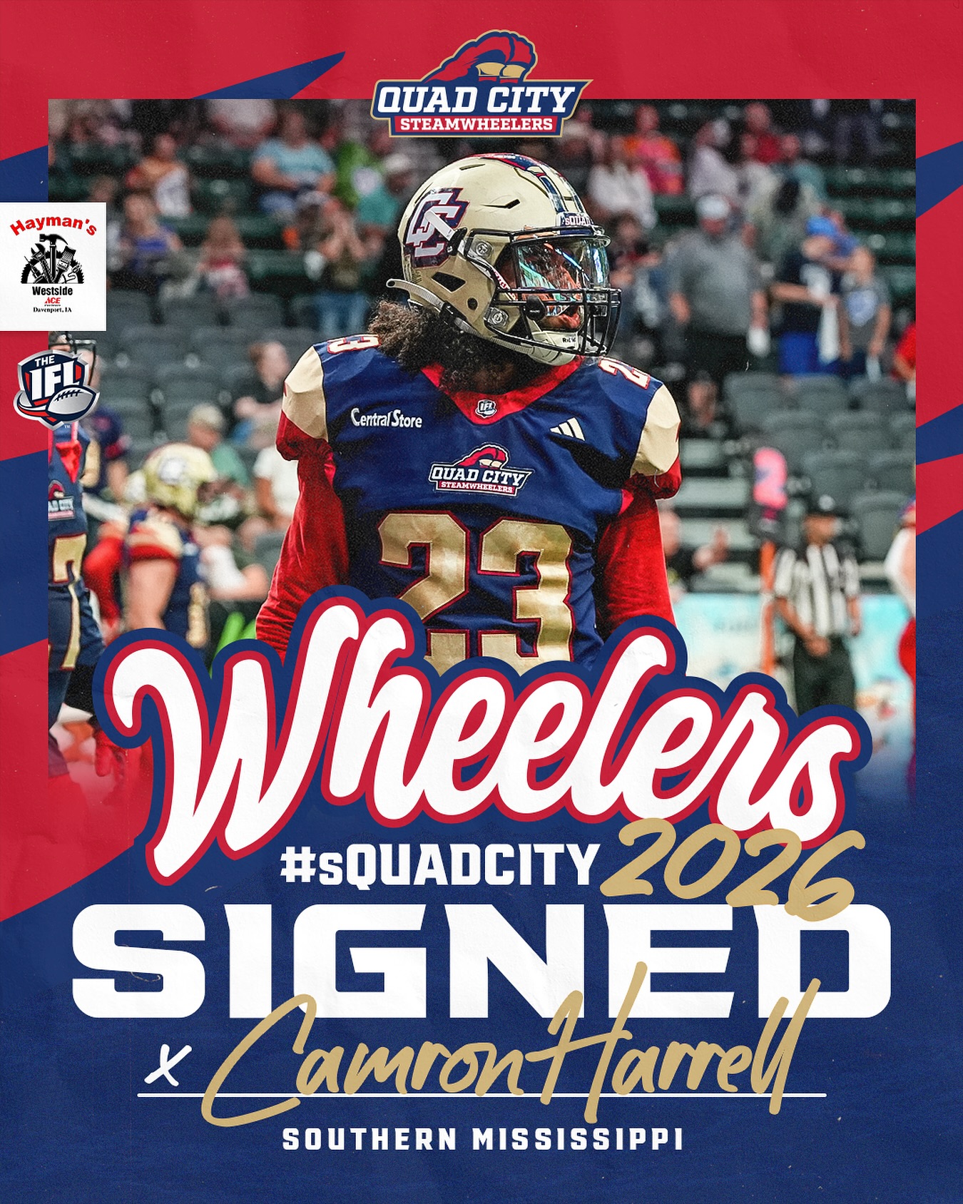 Quad - 60+ minute playmaker! Welcome to the 2026 sQUAD, DB ...