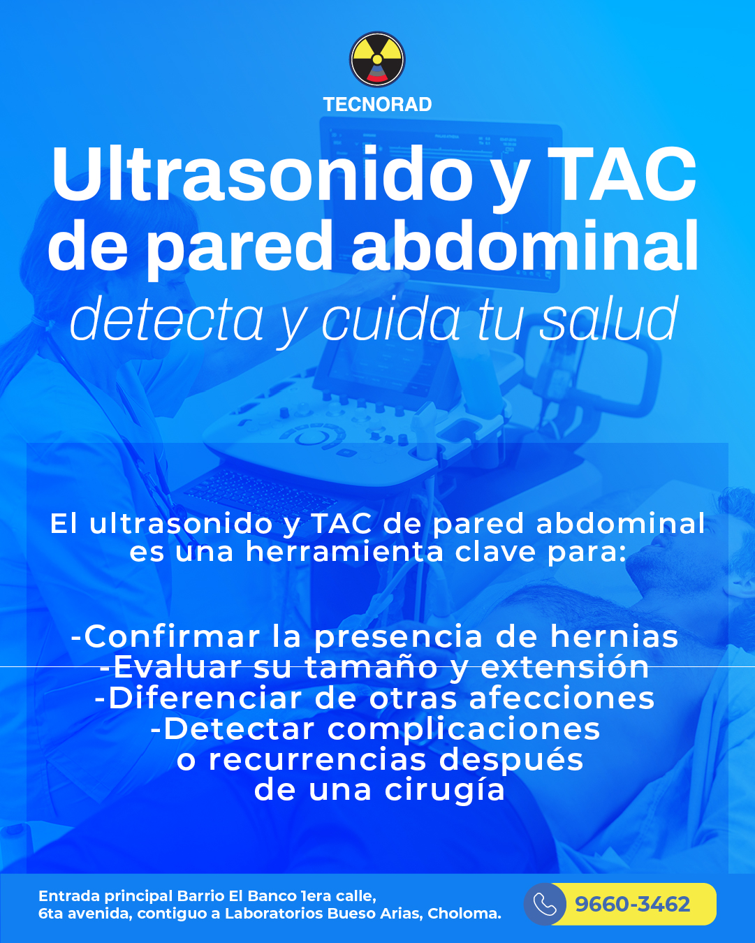 TECNORAD - El ultrasonido y TAC de pared abdominal no solo confirma una ...