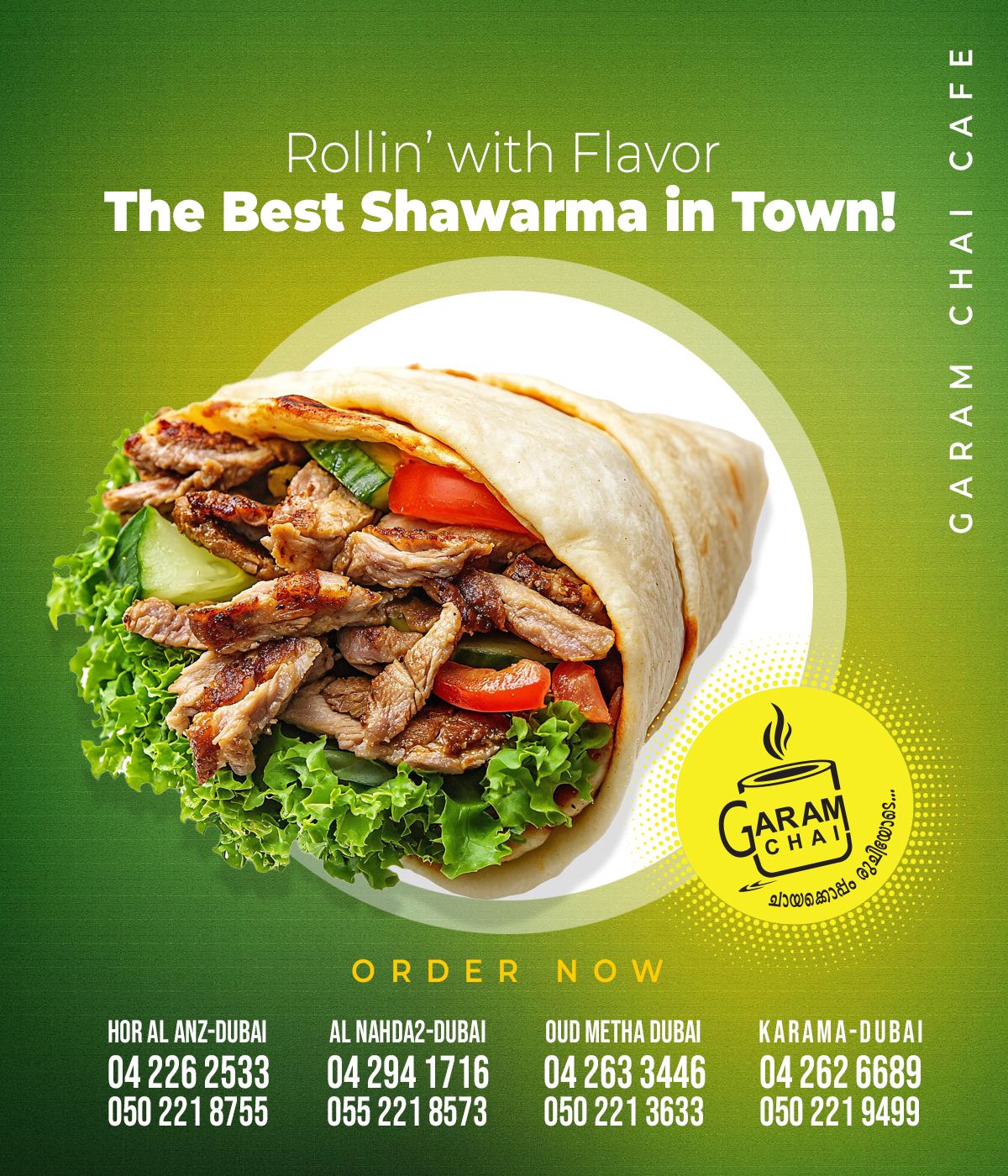 Garam - 𝙏𝙝𝙚 𝙗𝙚𝙨𝙩 𝙎𝙝𝙖𝙬𝙖𝙧𝙢𝙖 𝙞𝙣 𝙩𝙤𝙬𝙣! 🌯🔥 𝙅𝙪𝙞𝙘𝙮, 𝙛𝙡𝙖𝙫𝙤𝙧𝙛𝙪𝙡, 𝙖𝙣𝙙 𝙢𝙖𝙙𝙚 𝙟𝙪𝙨𝙩 ...
