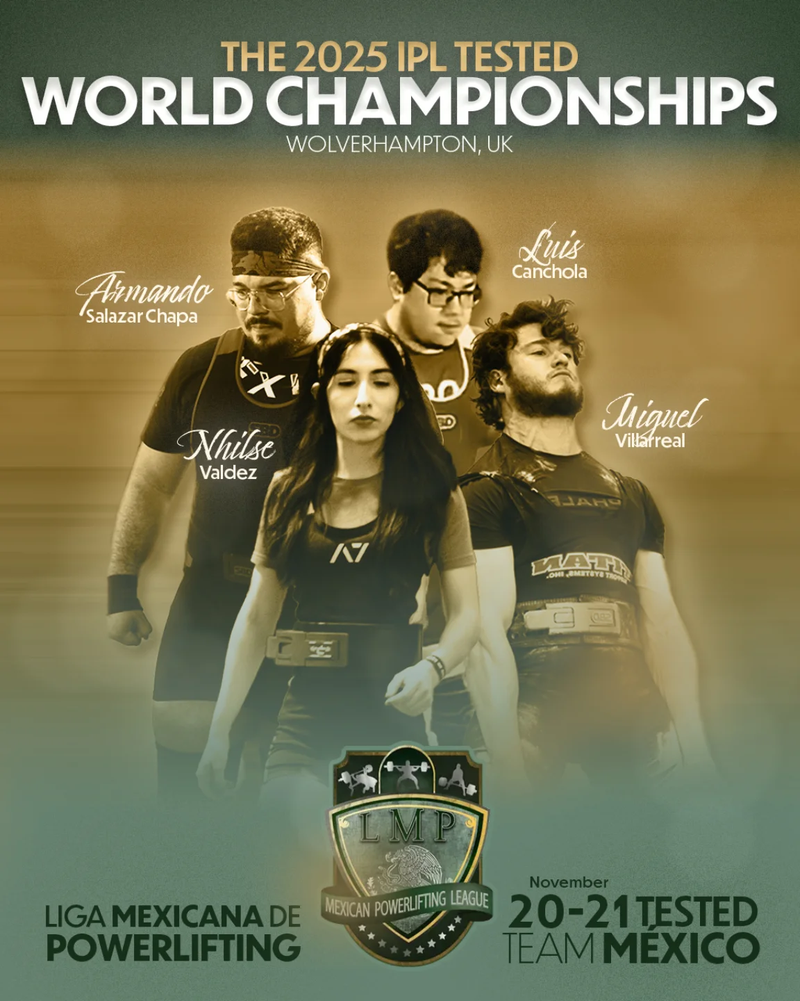 Liga - La Liga Mexicana de Powerlifting presenta al equipo que ...