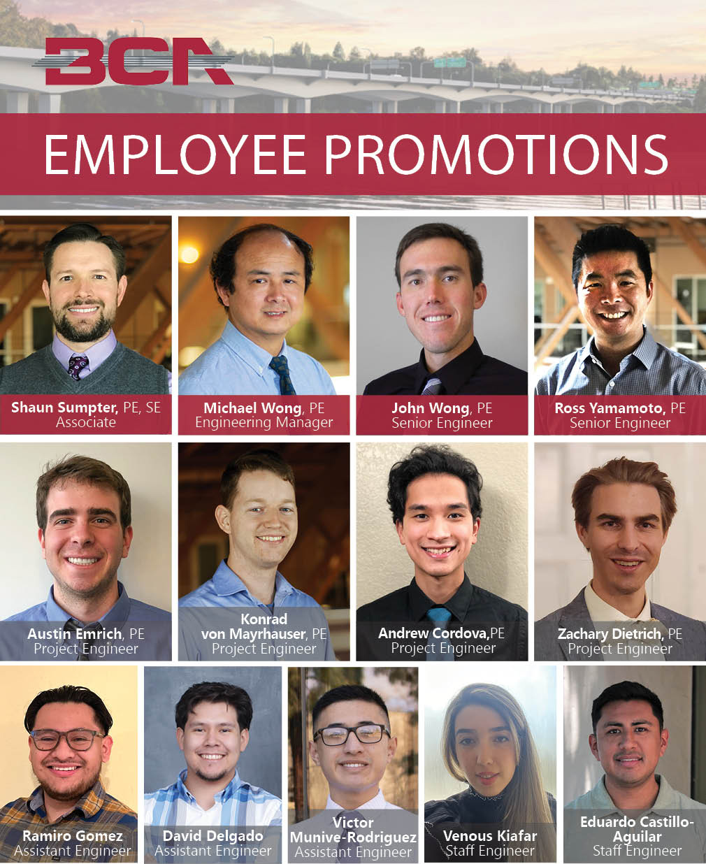 Biggs - We're thrilled to announce this year's promotions. Huge ...