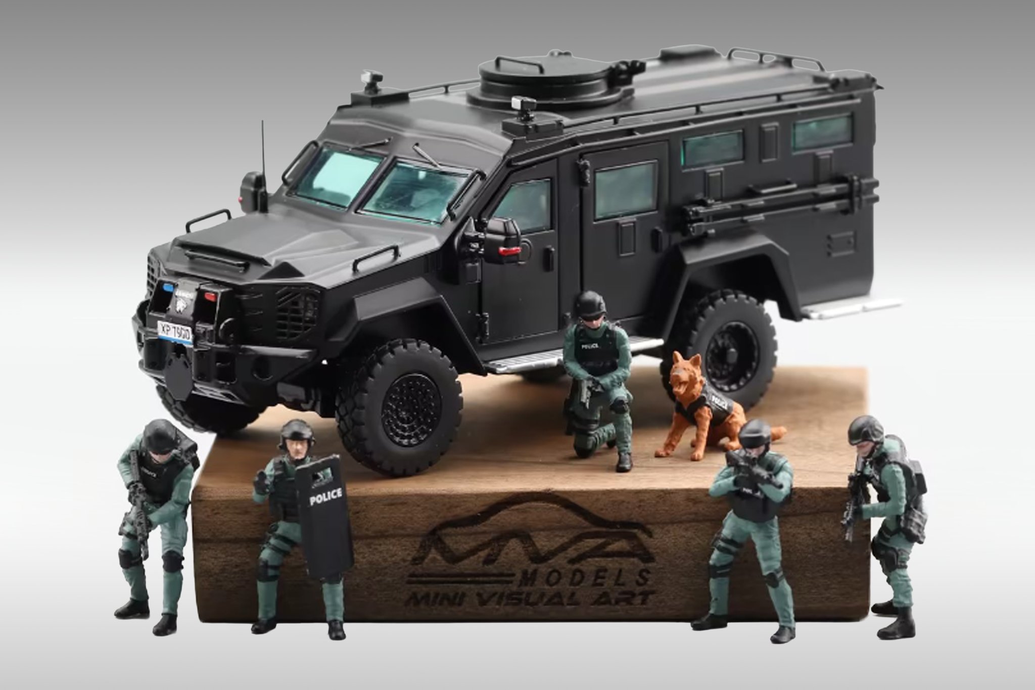 Arriving soon! Lenco BearCat G3 Armored Vehicle in 1:64 scale from
