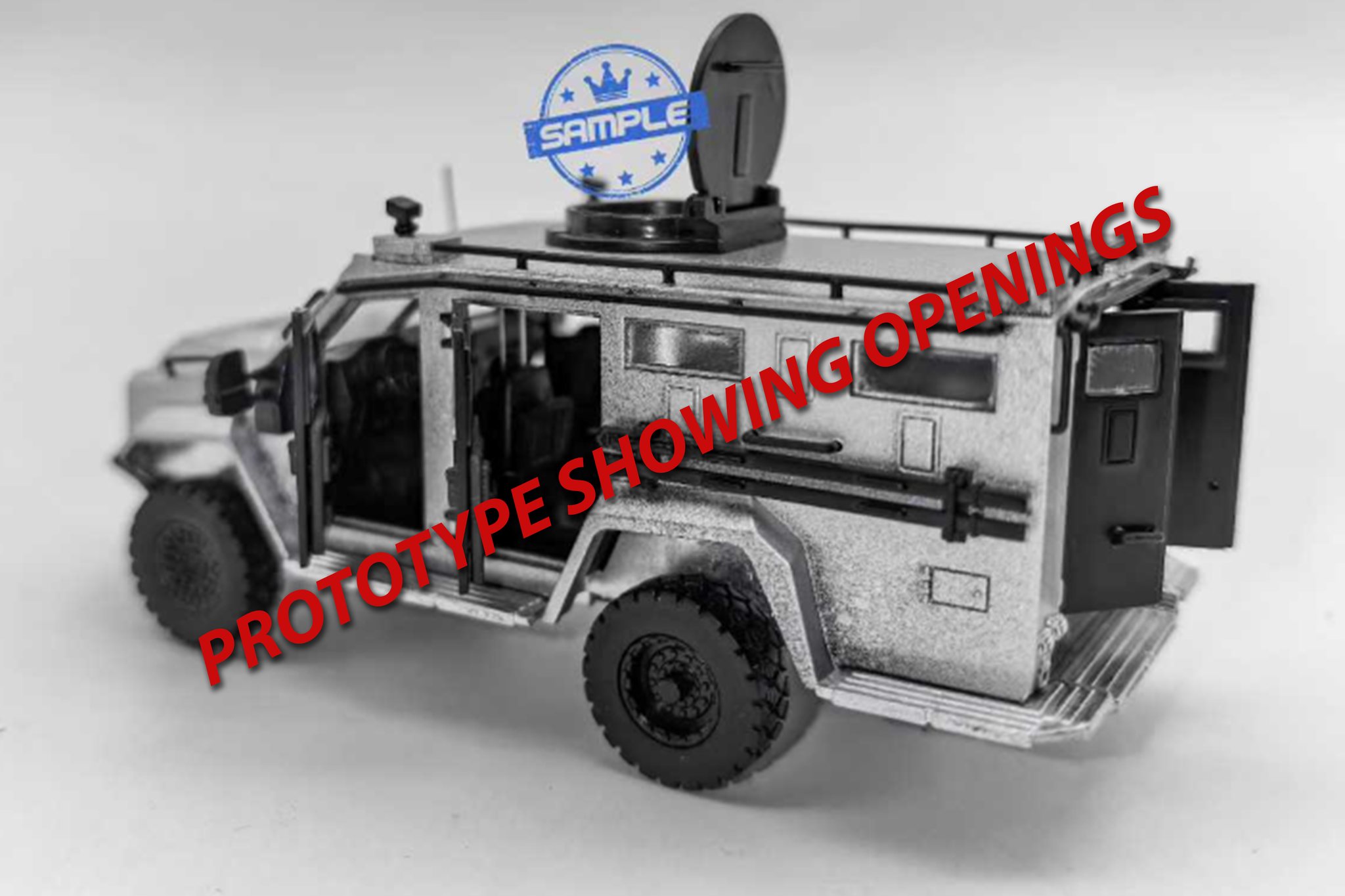 Arriving soon! Lenco BearCat G3 Armored Vehicle in 1:64 scale from