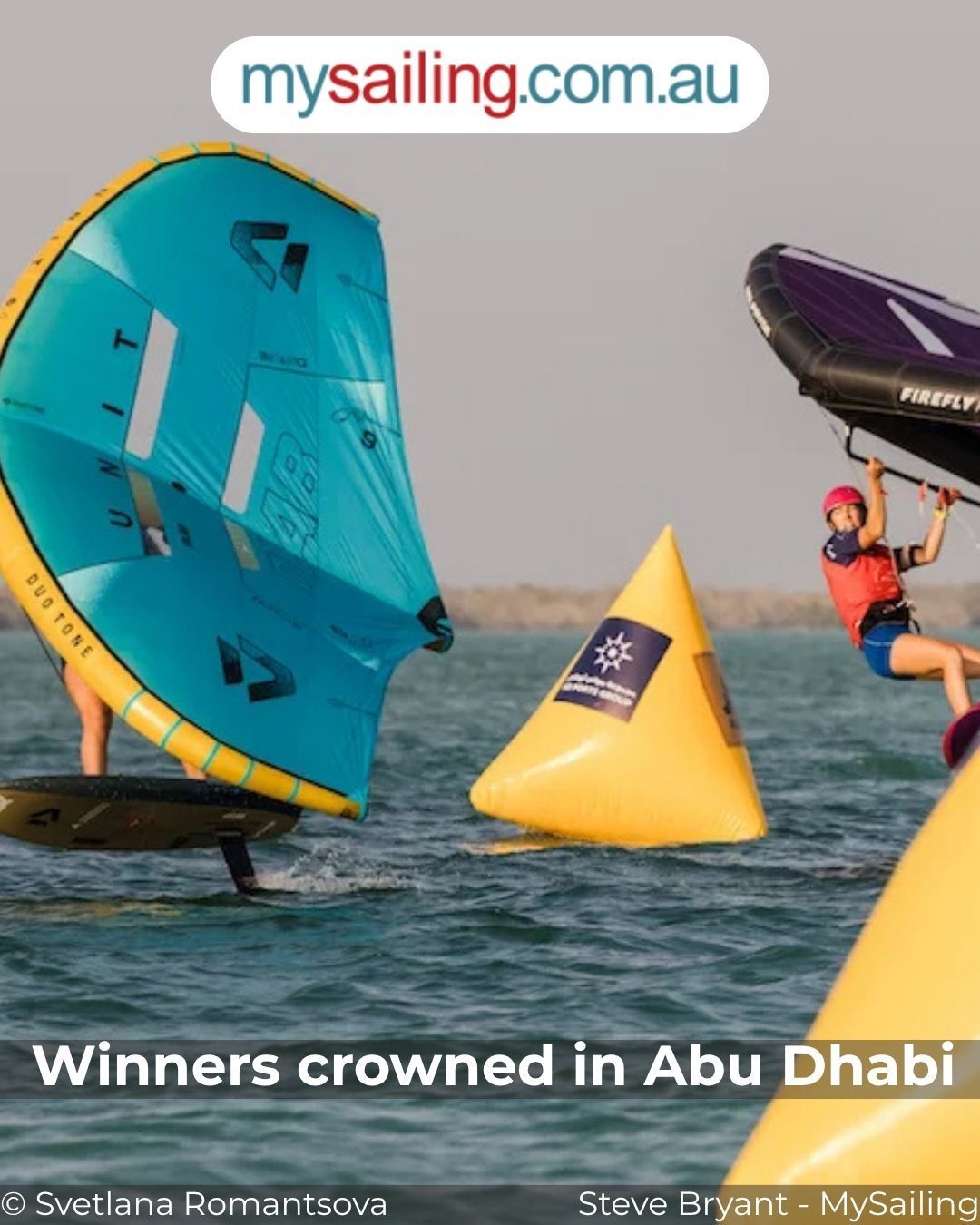 Mysailing - WingFoil Winners crowned in Abu Dhabi final shootouts https ...