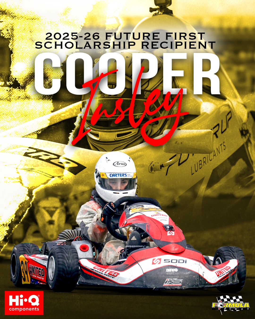 CONGRATULATIONS COOPER! Cooper Insley... - NZ Formula First | Facebook