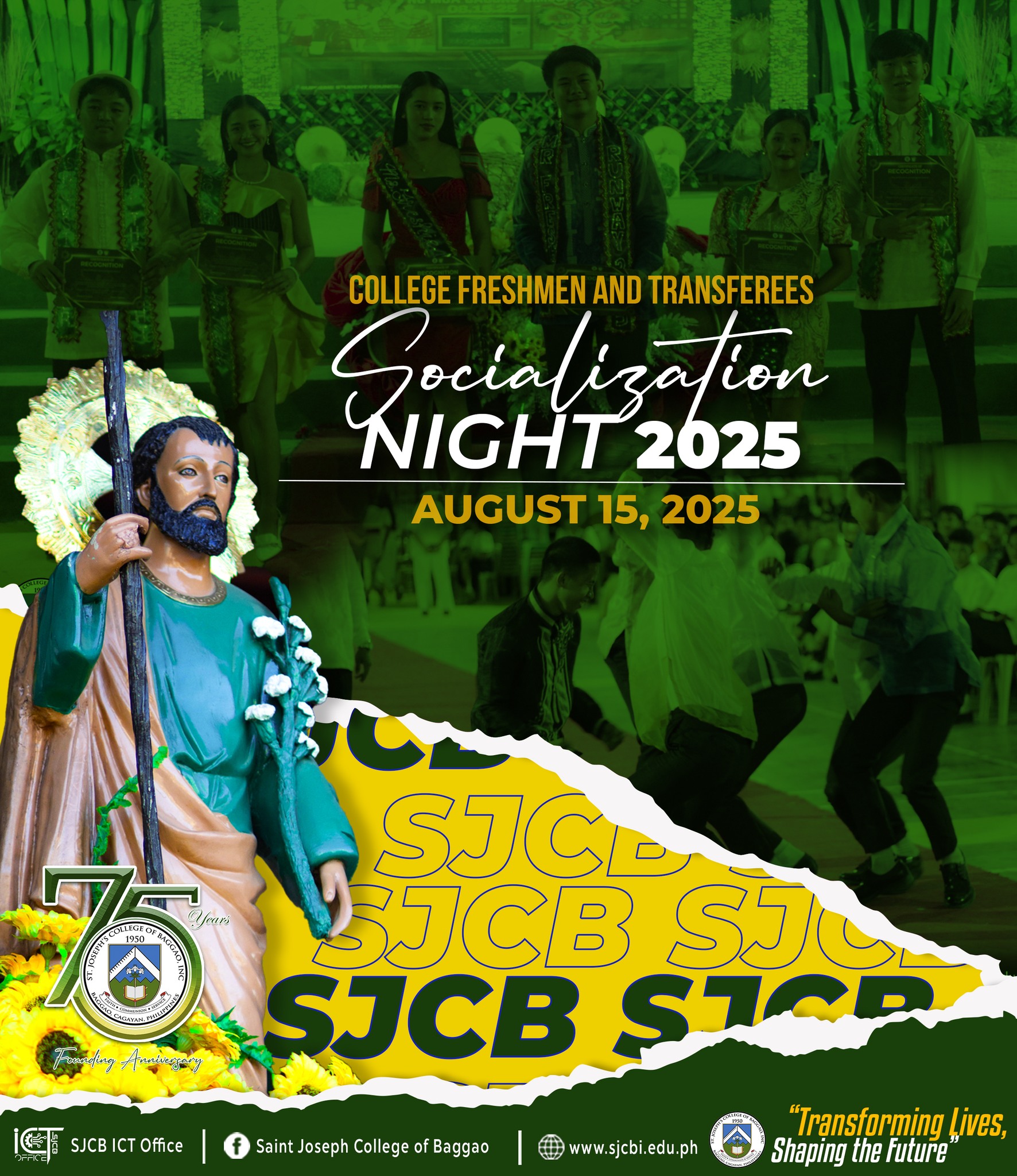 𝐒𝐎𝐂𝐈𝐀𝐋𝐈𝐙𝐀𝐓𝐈𝐎𝐍 𝐍𝐈𝐆𝐇𝐓... - Saint Joseph's College of Baggao | Facebook