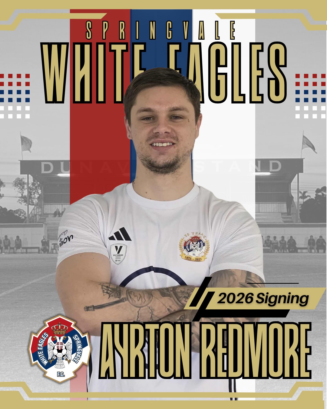 Springvale - ** 2026 Player Announcement ** Springvale White Eagles FC ...