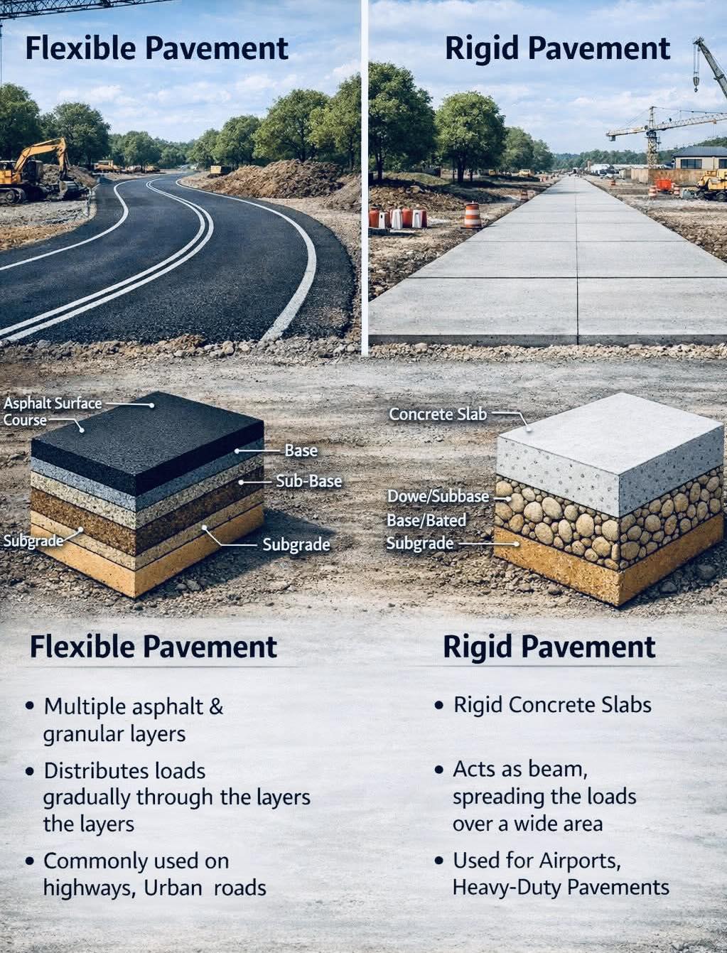 Greytest - Comparison of Flexible and Rigid Pavement Systems in Modern ...