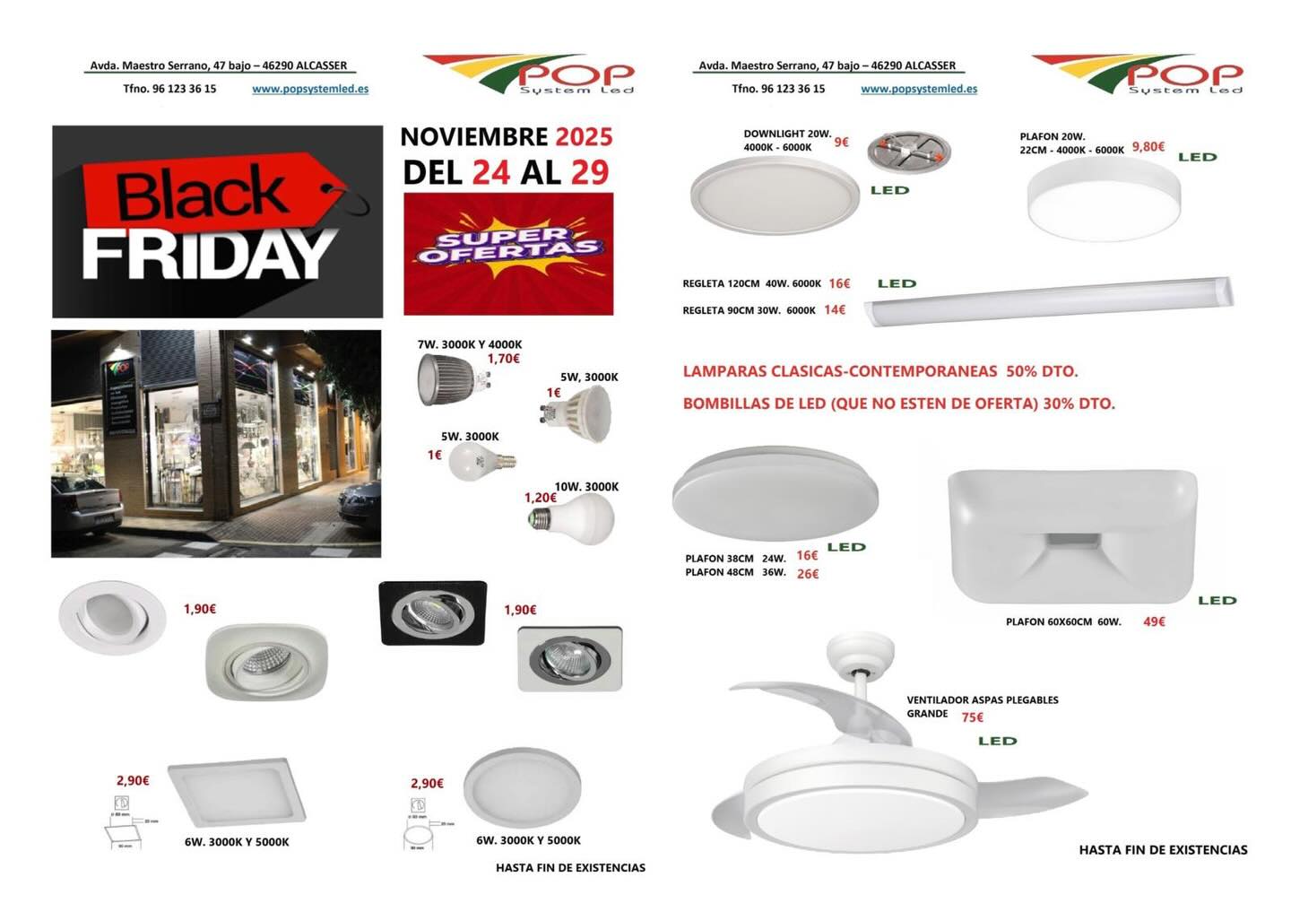 Pop System LED | Alcácer