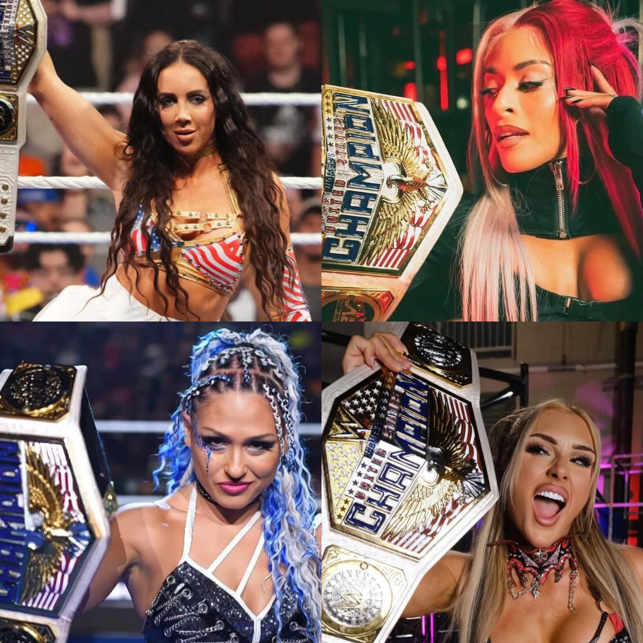 Tiffany Stratton is the 4th wrestler to win the WWE Women's US