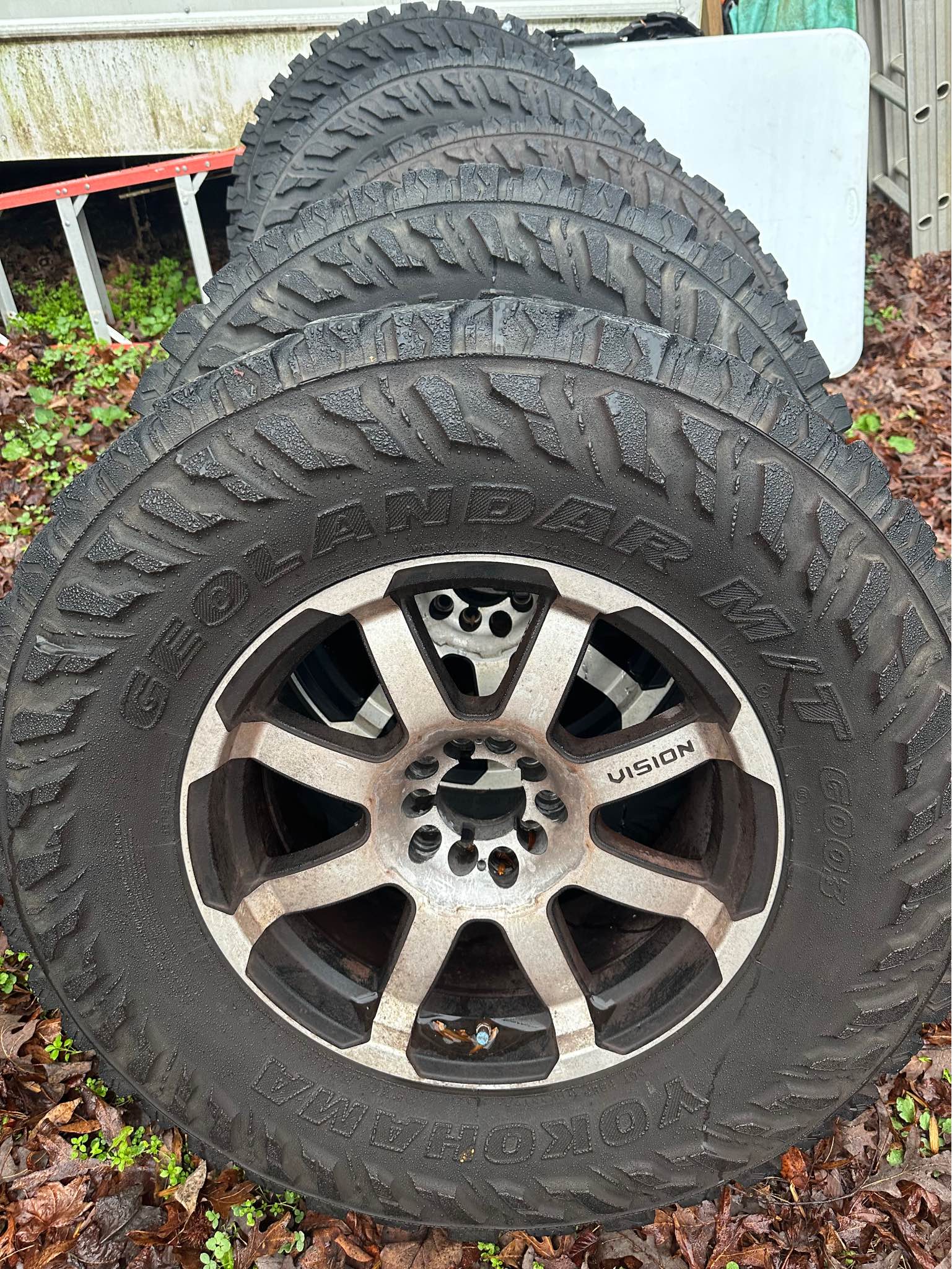Jeep universal wheels with tires. 35x12.5x18 - Car Wheels, Tires ...