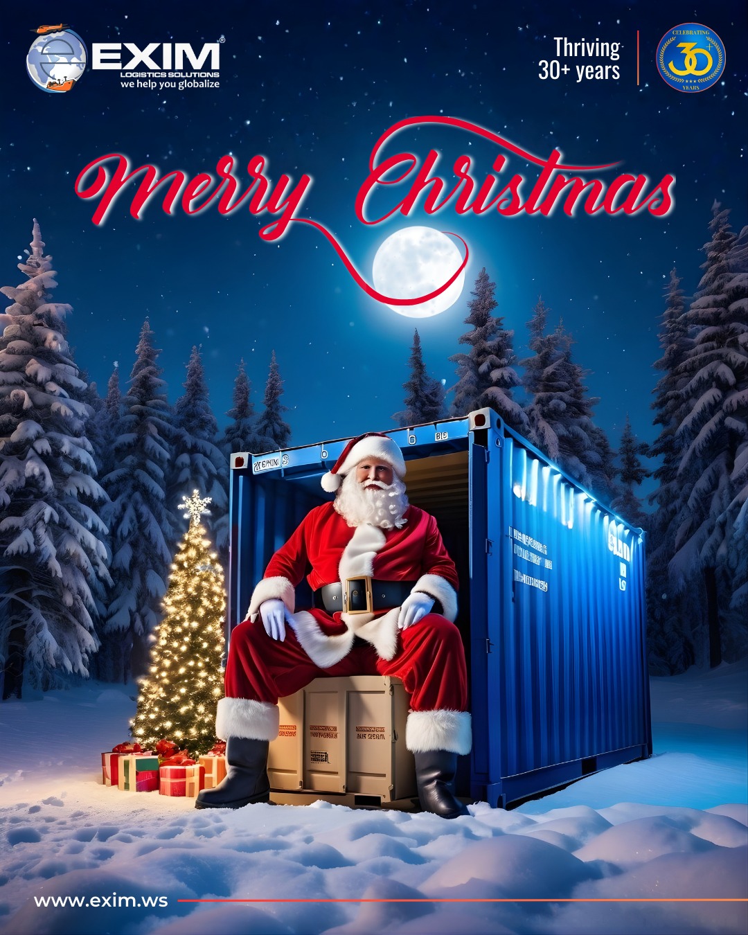 Exim - Ever wondered how Christmas reaches millions on the same day? It ...