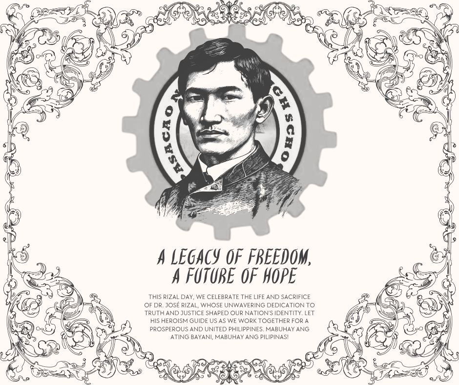 Pasacao - This Rizal Day, we celebrate the life and sacrifice of Dr ...