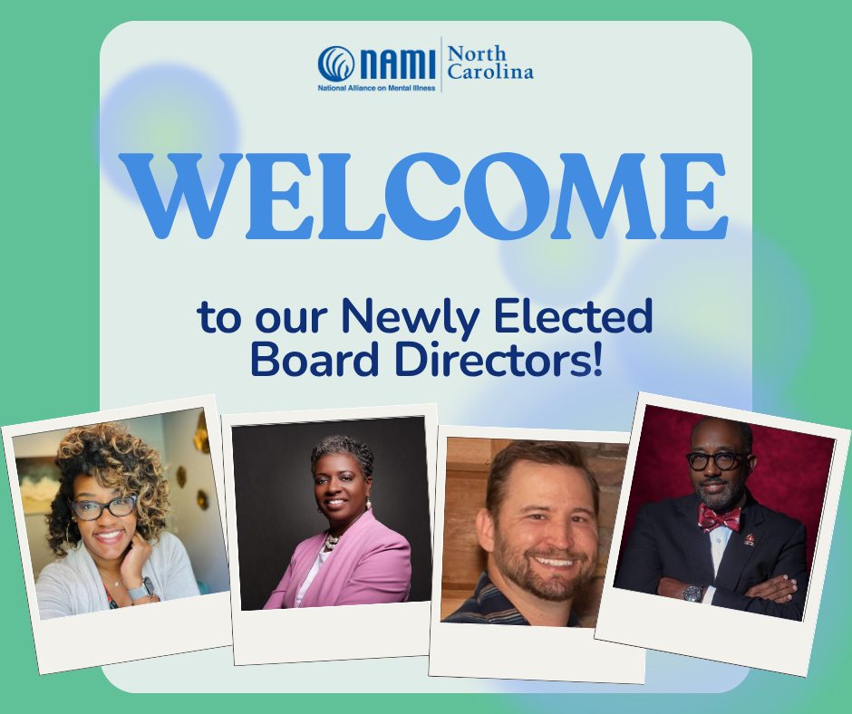 We're excited to welcome our newly... - NAMI North Carolina | Facebook