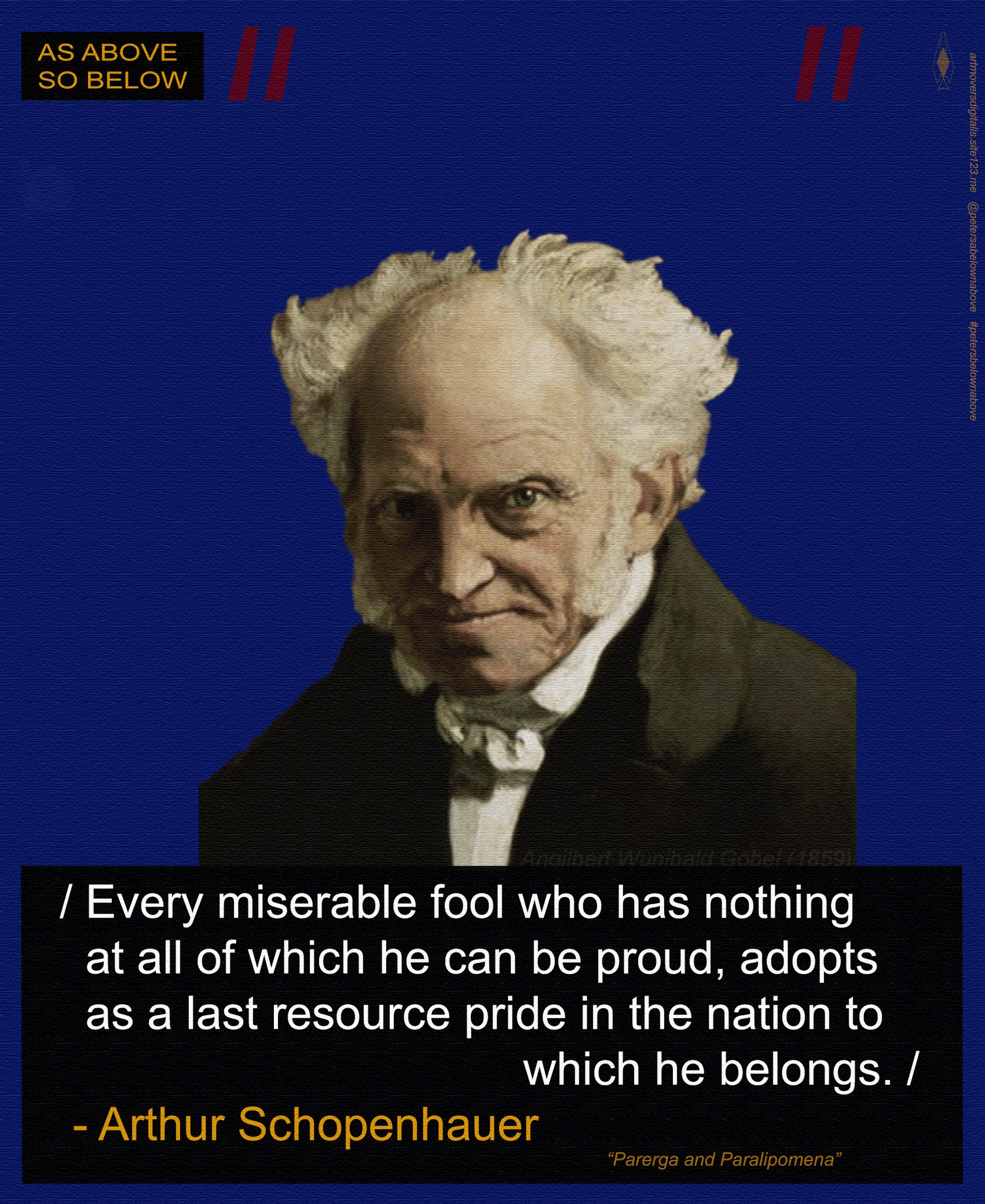 AsAbove SoBelow - / Arthur Schopenhauer / . “Every... | Facebook