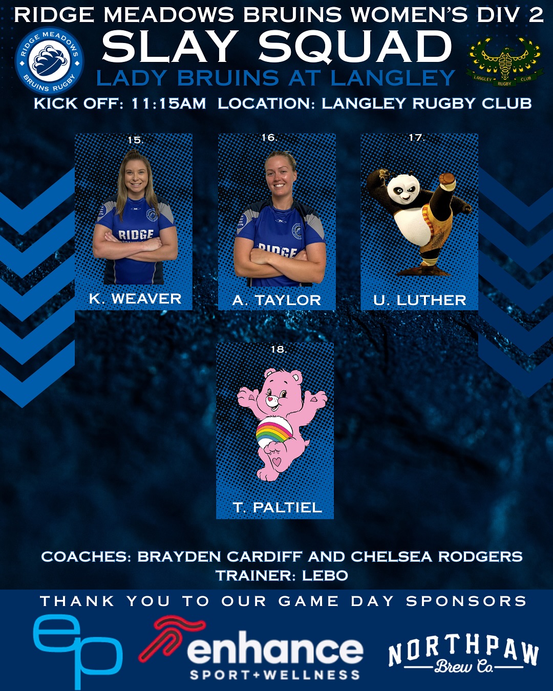 The Lady Bruins are... - Ridge Meadows Bruins Rugby Club | Facebook