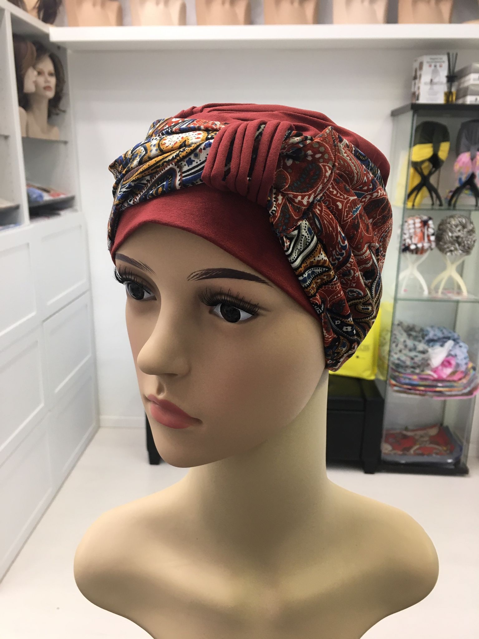 Foulard chimio Béatrice Christine Headwear - Autrement Belle